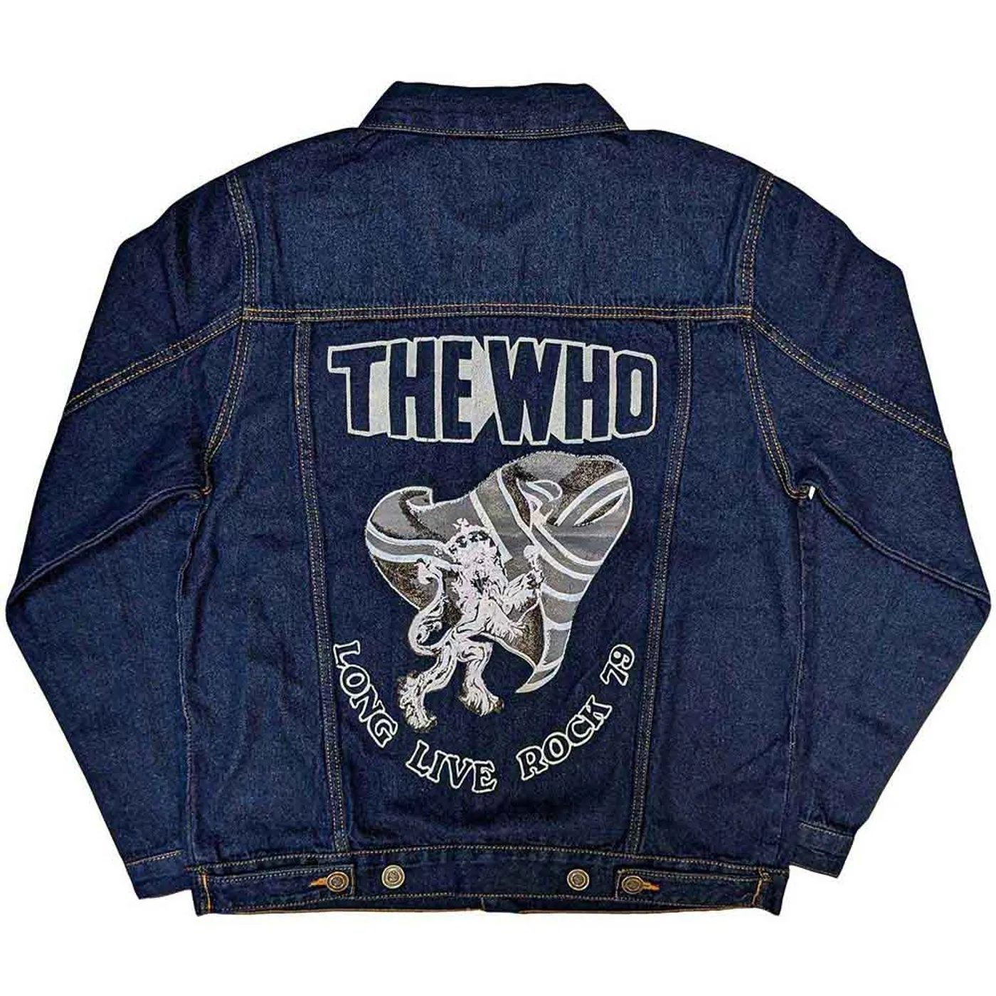 The Who Denim Jacket - Long Live Rock