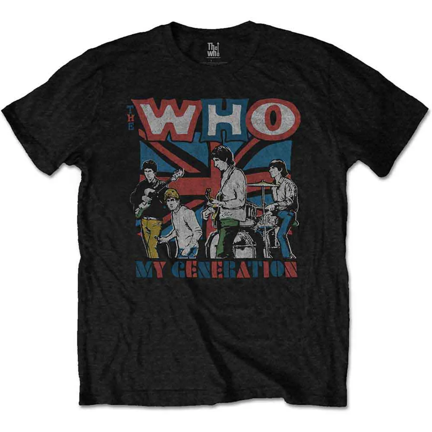 The Who T Shirt - My Generation Sketch