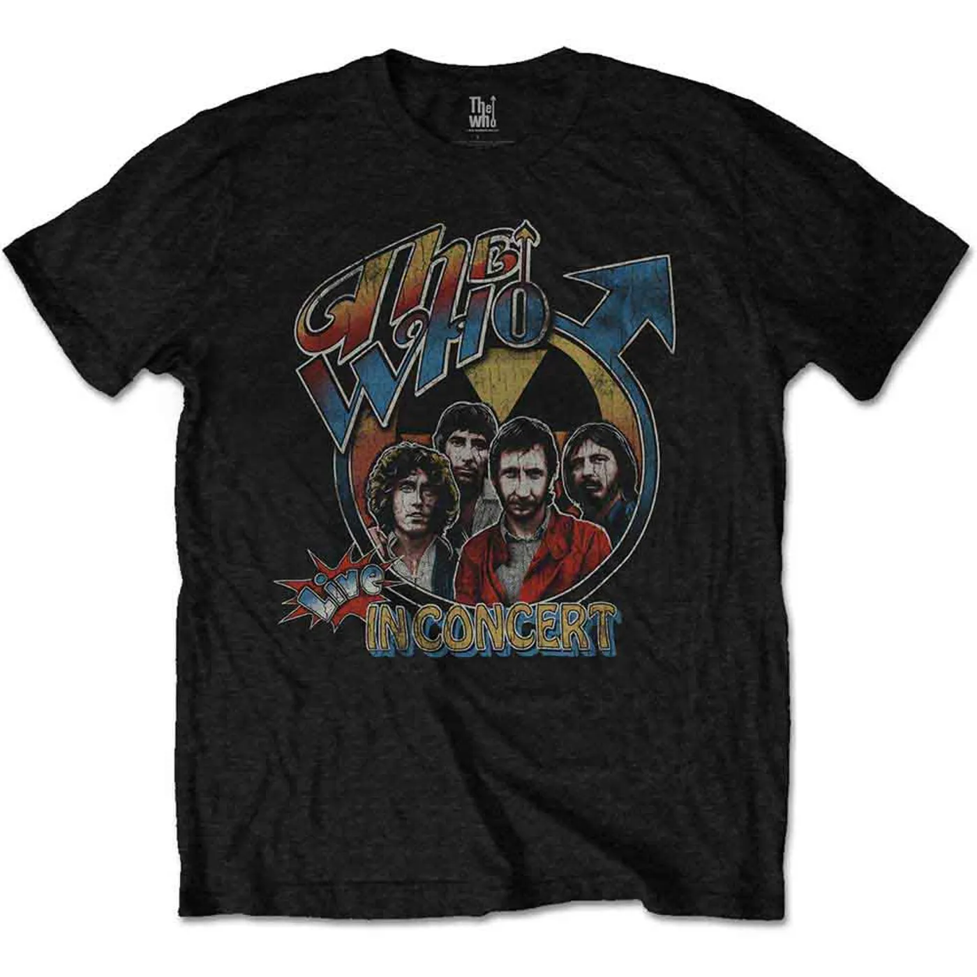 The Who T Shirt - Live In Concert