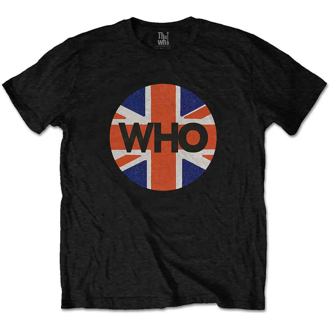 The Who T Shirt - Union Jack Circle