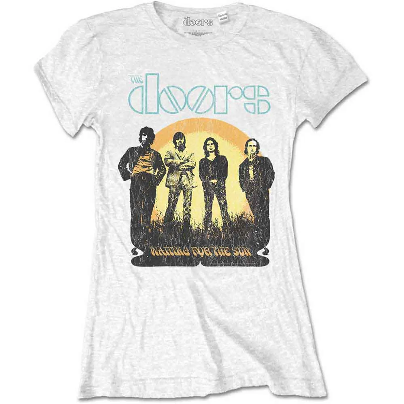 The Doors Woman's T Shirt - Waiting For The Sun