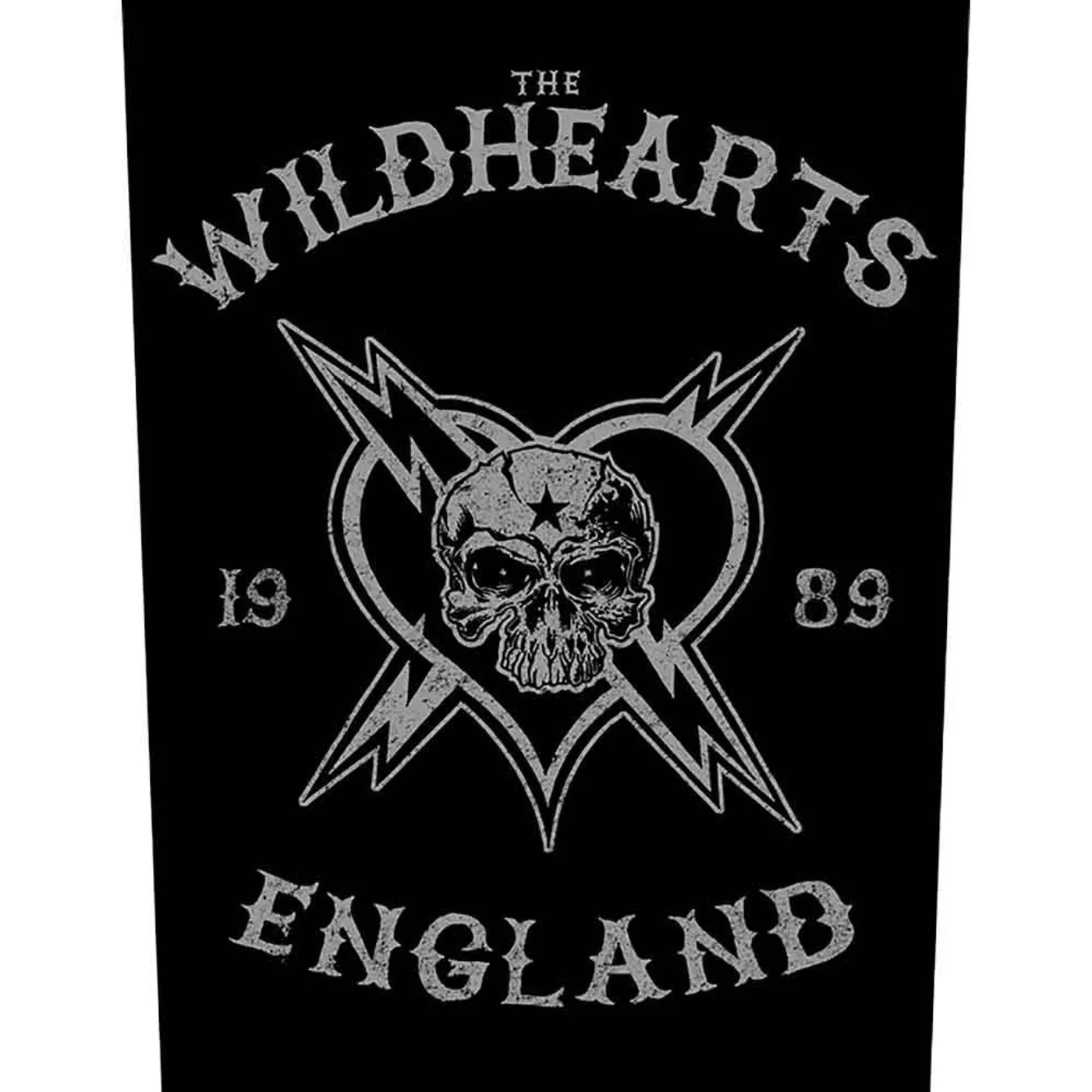 The Wildhearts Back Patch - England Biker