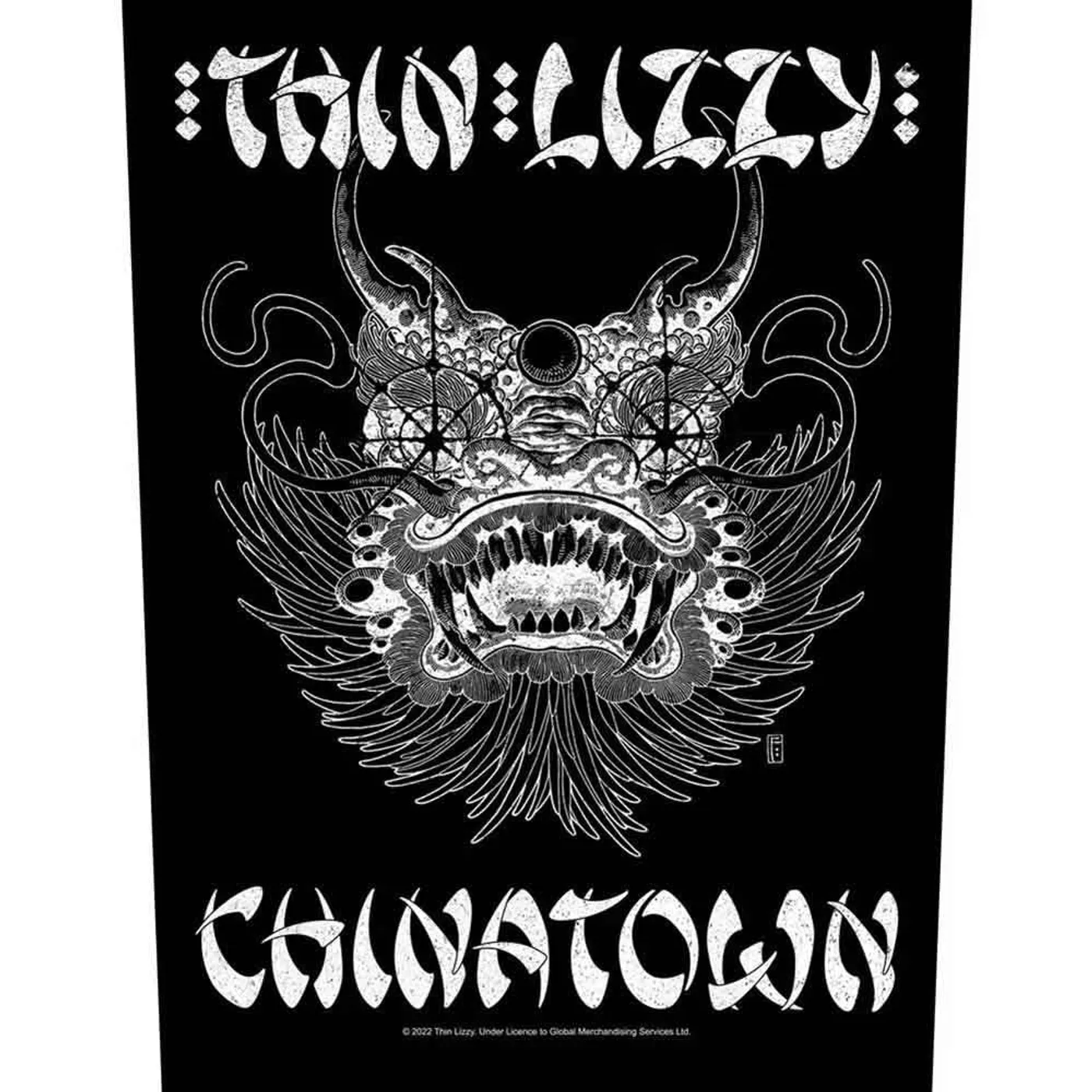 Thin Lizzy Back Patch - Chinatown