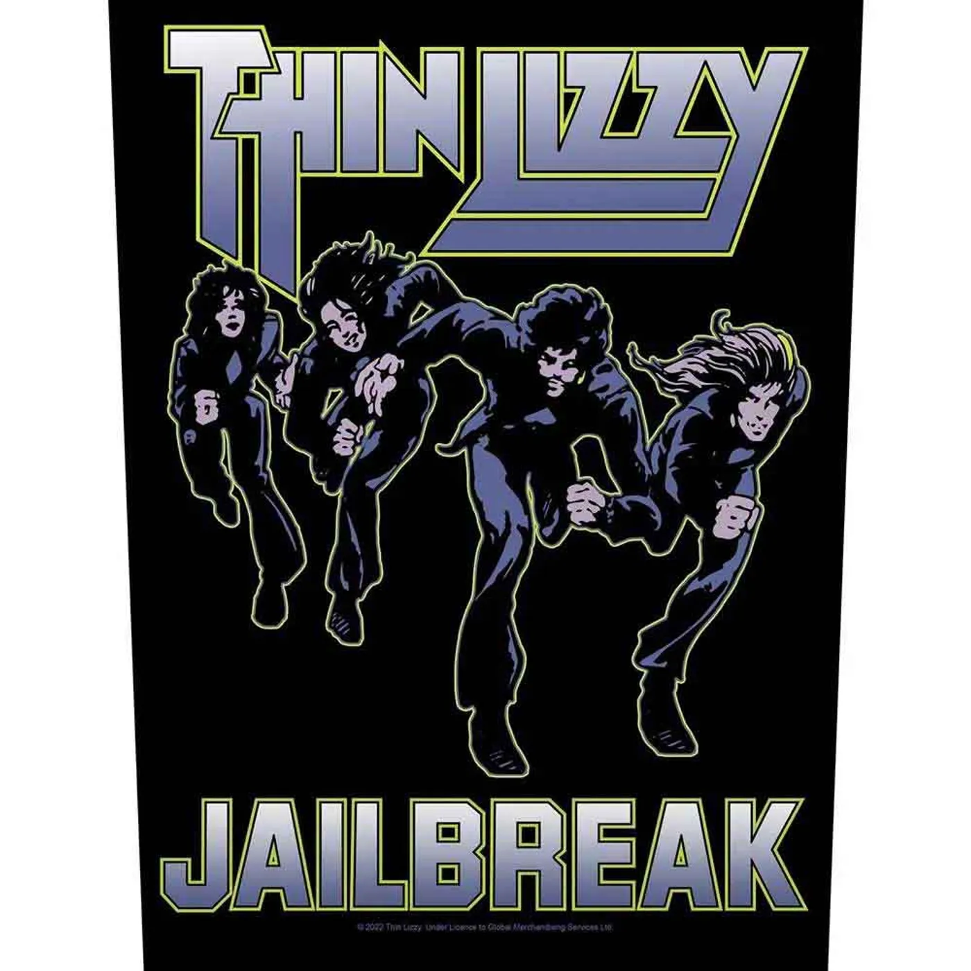 Thin Lizzy Back Patch - Jailbreak