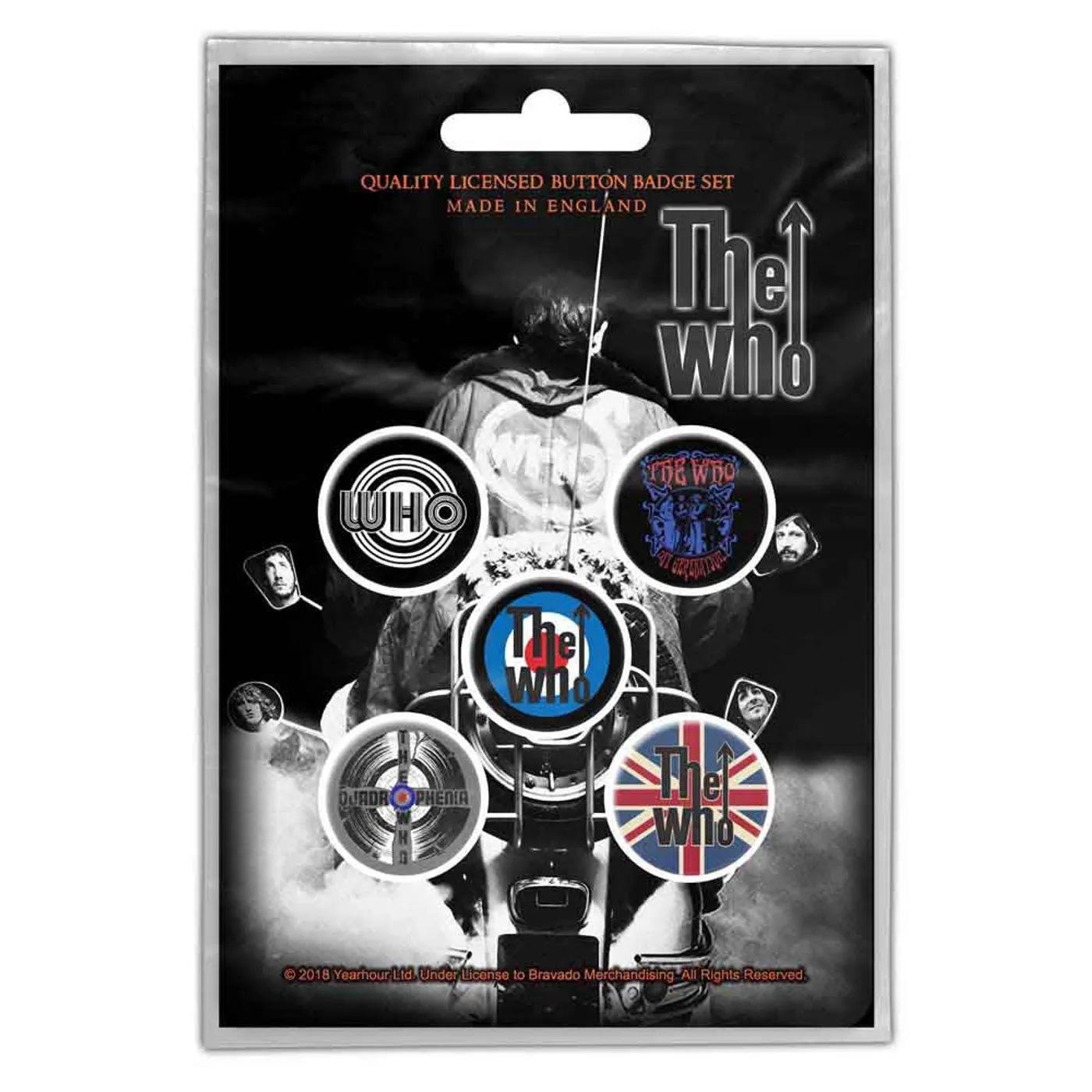 The Who Button Badge Pack - Quadrophenia
