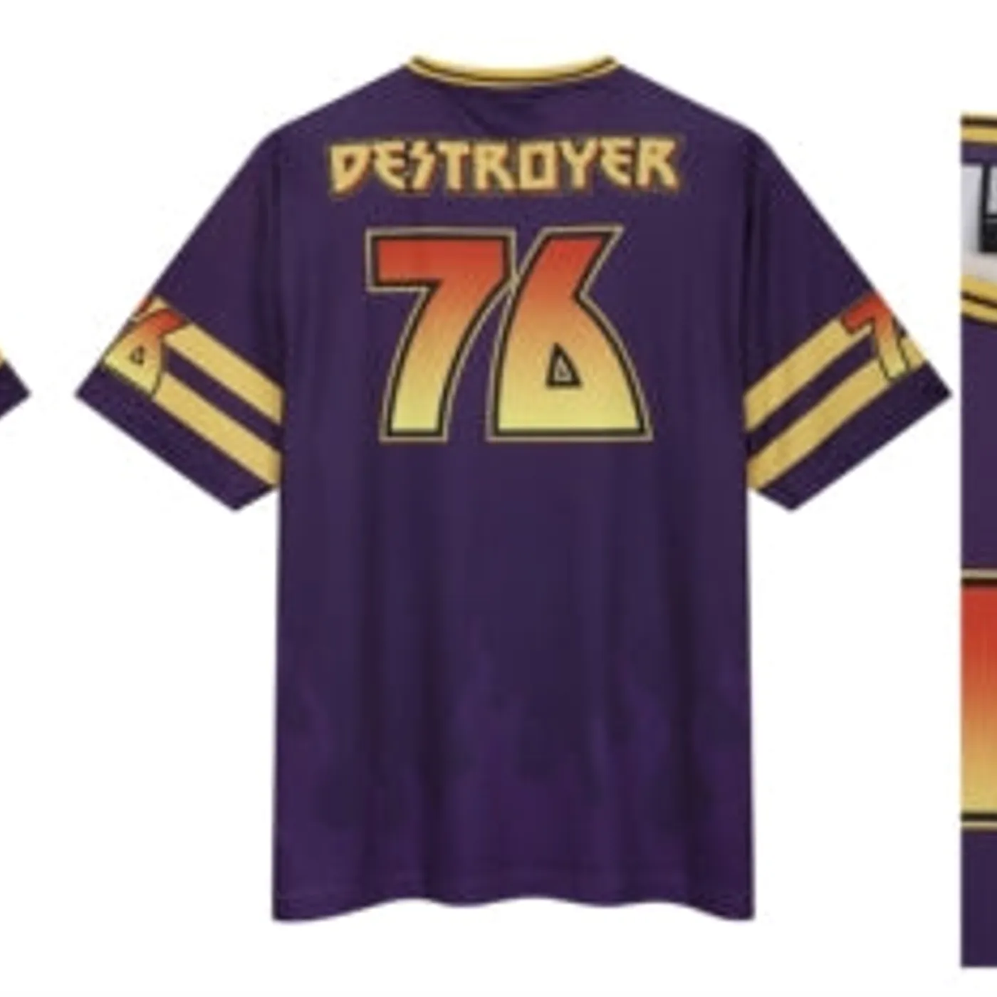 Kiss Amplified Vintage Football T Shirt - Destroyer