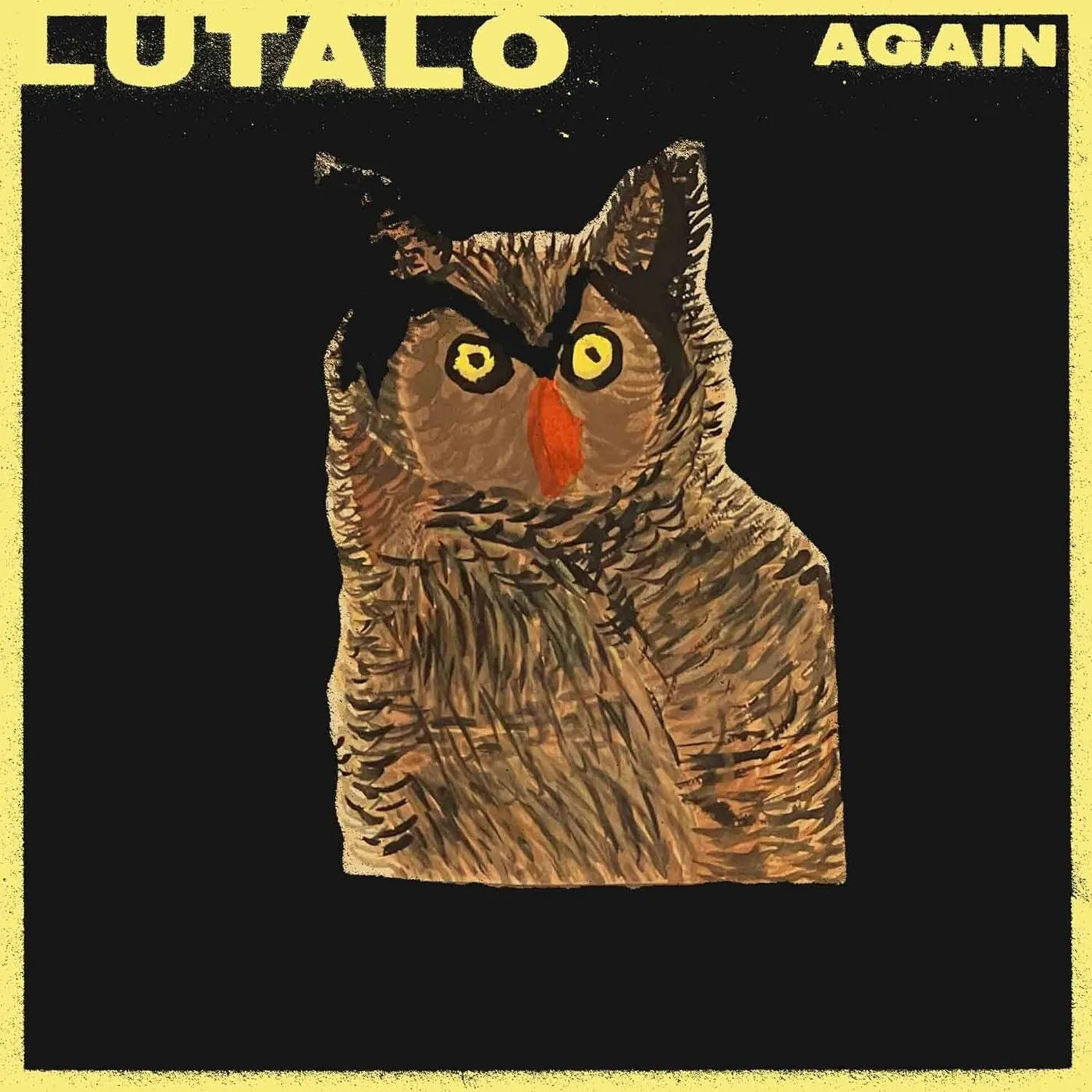 Lutalo LP - Again (Clear With Black Swirl Vinyl)