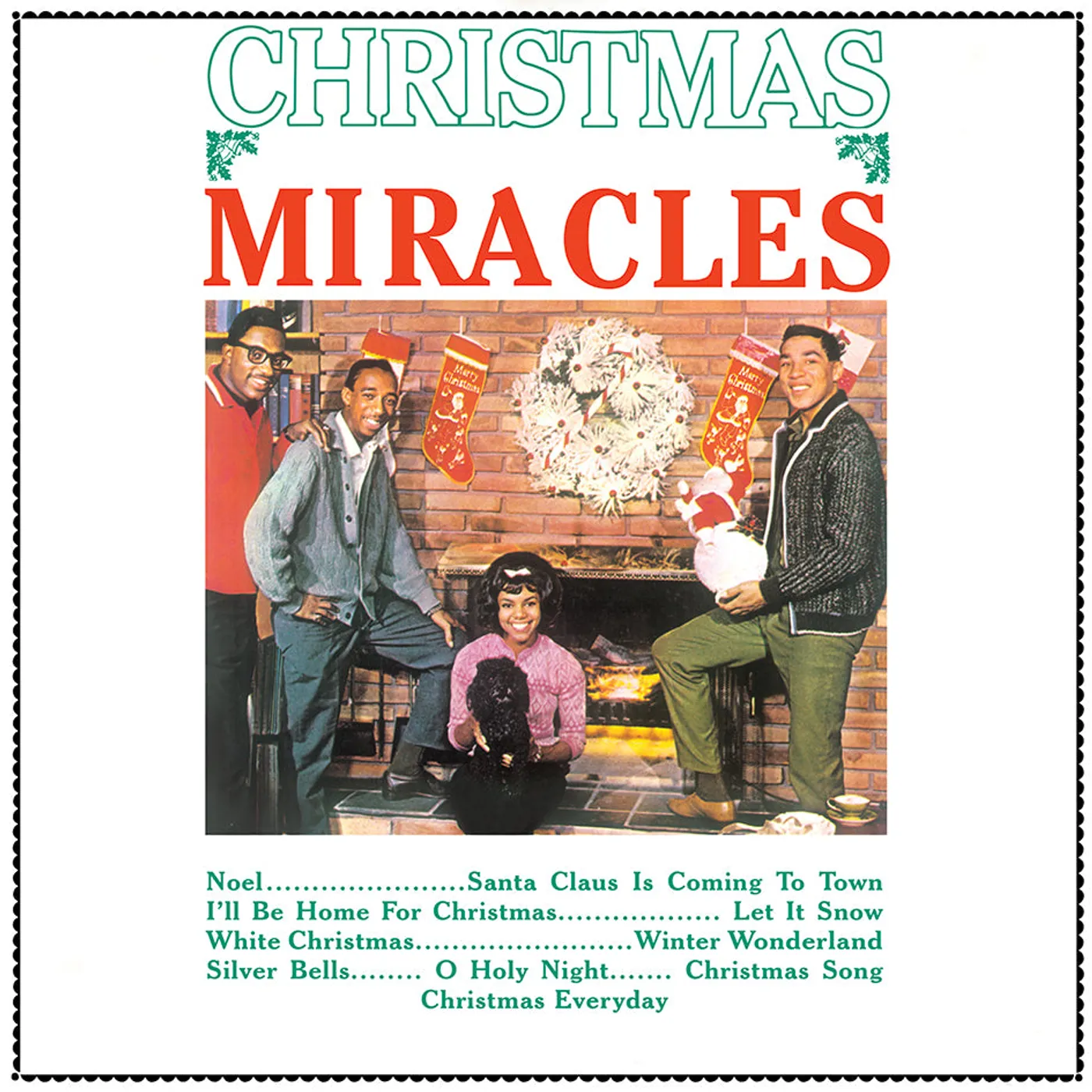 Miracles LP - Christmas With The Miracles (White Vinyl)