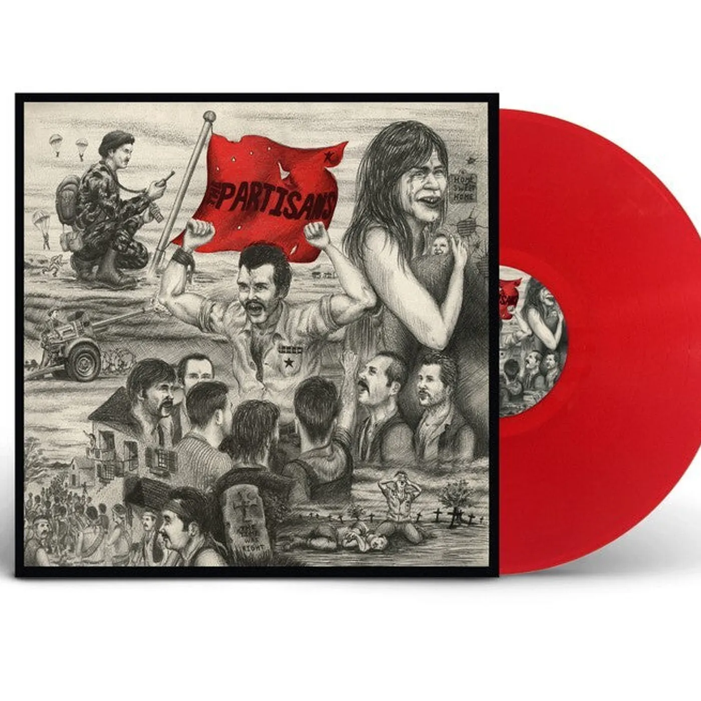 The Partisans LP - The Time Was Right (Red Vinyl)