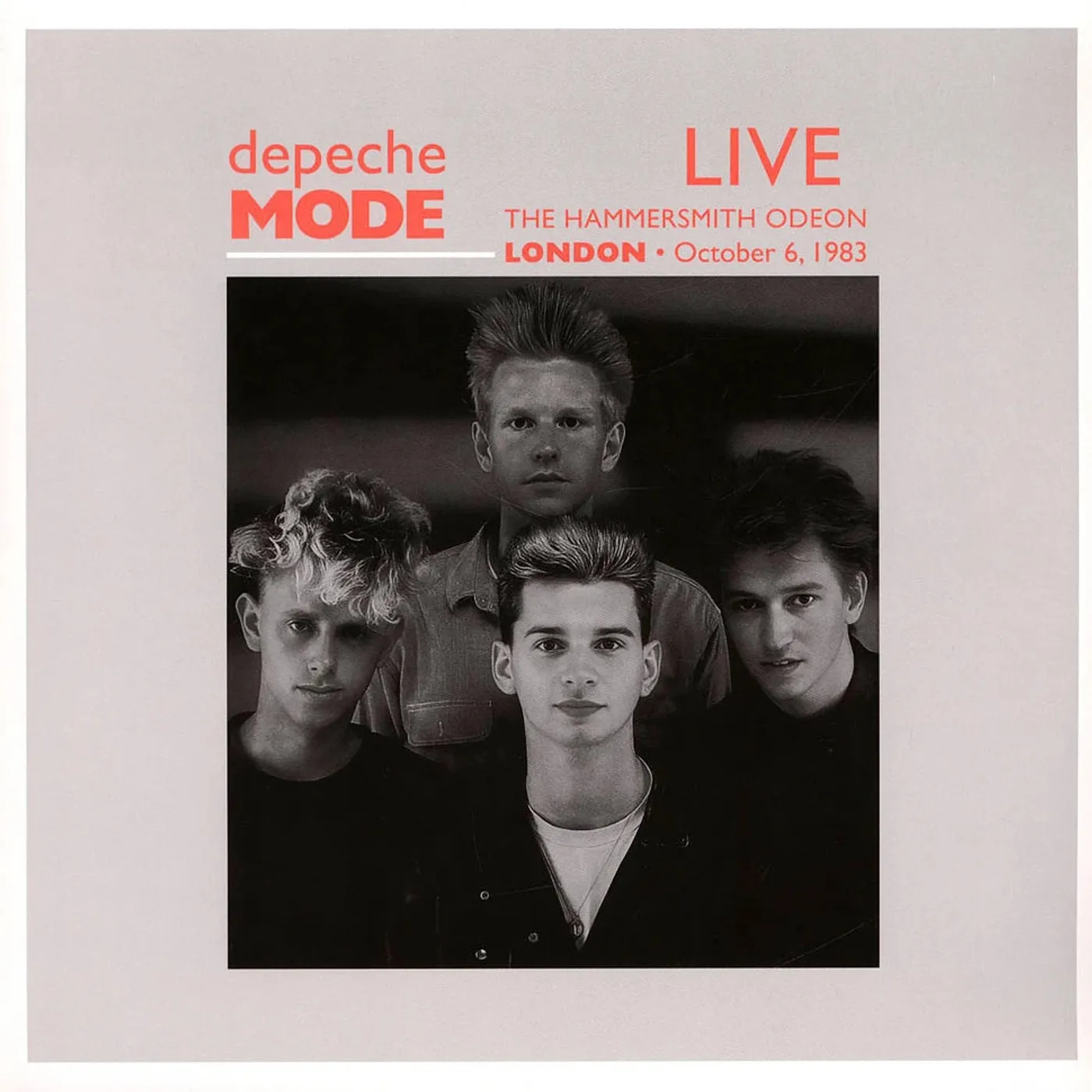 Depeche Mode LP - Live At The Hammersmith Odeon In London October 6. 1983 (Vinyl)