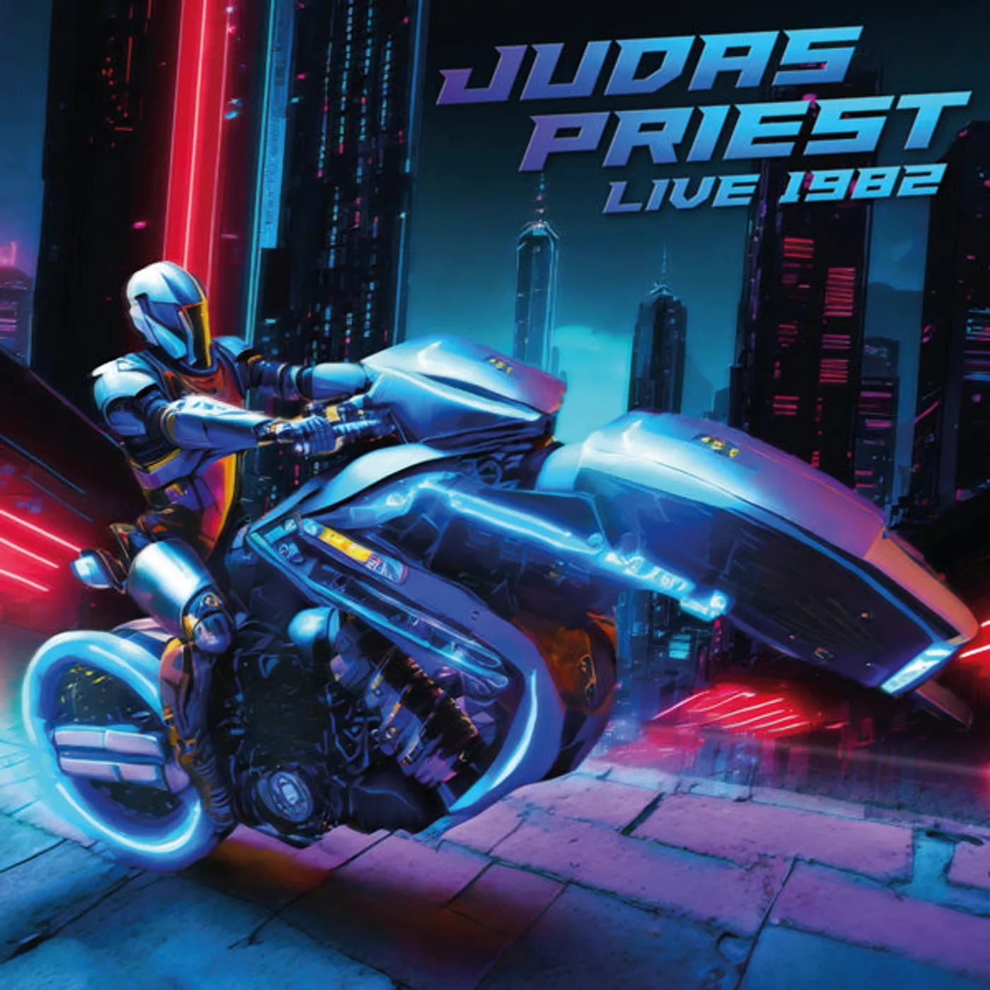 Judas Priest LP - Live 1982 (Clear Vinyl)