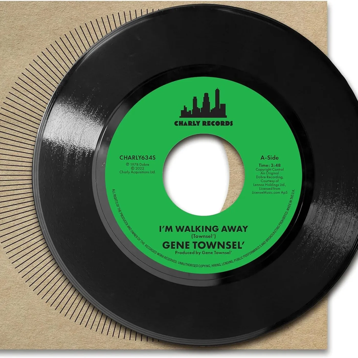 Gene Townsel LP - I'M Walking Away (Vinyl)