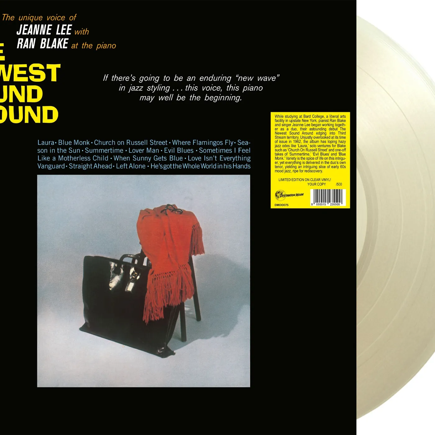 Jeanne Lee & Ran Blake LP - The Newest Sound Around (Numbered Edition) (Clear Vinyl)