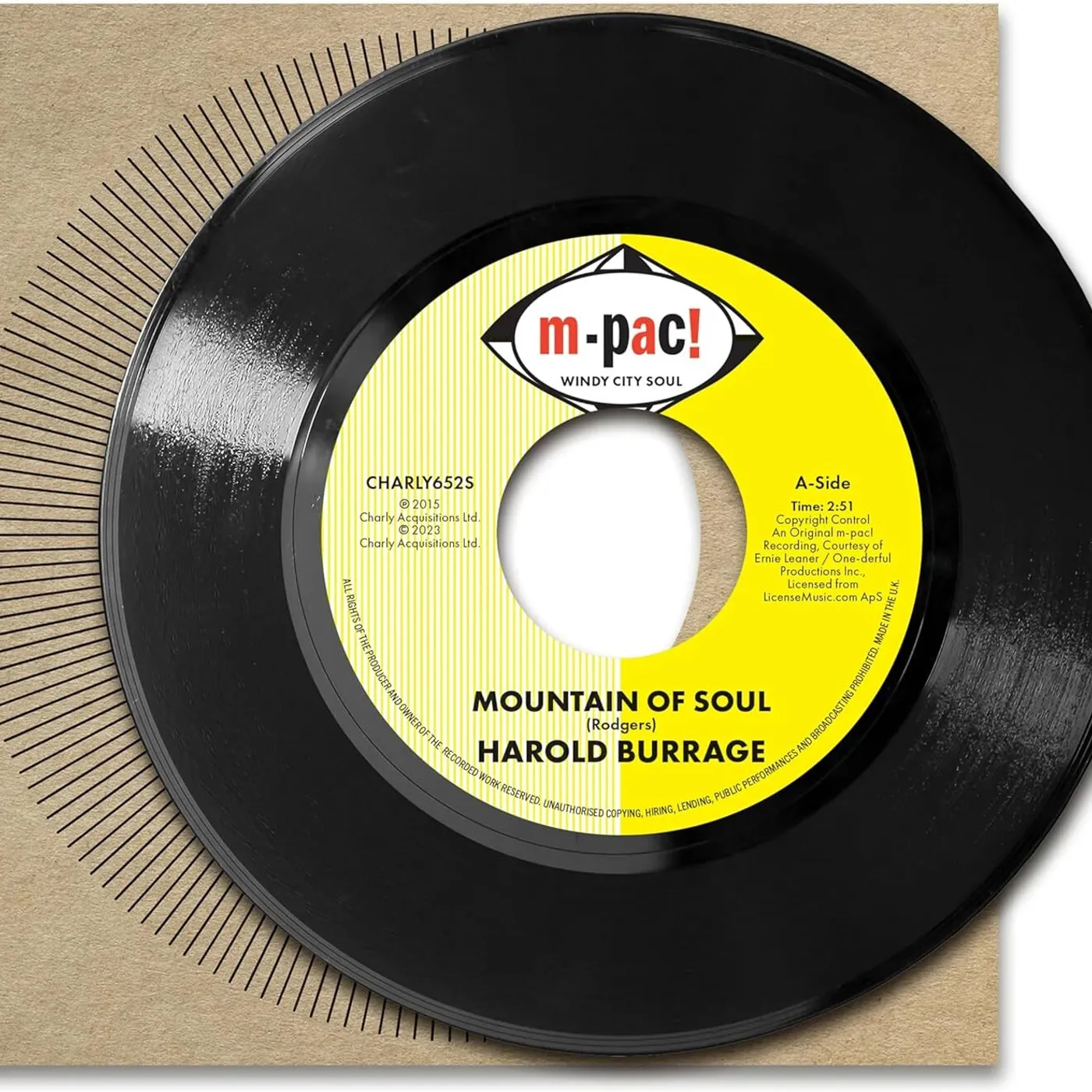 Harold Burrage / Willie Parker LP - Mountain Of Soul / So Glad (Vinyl)