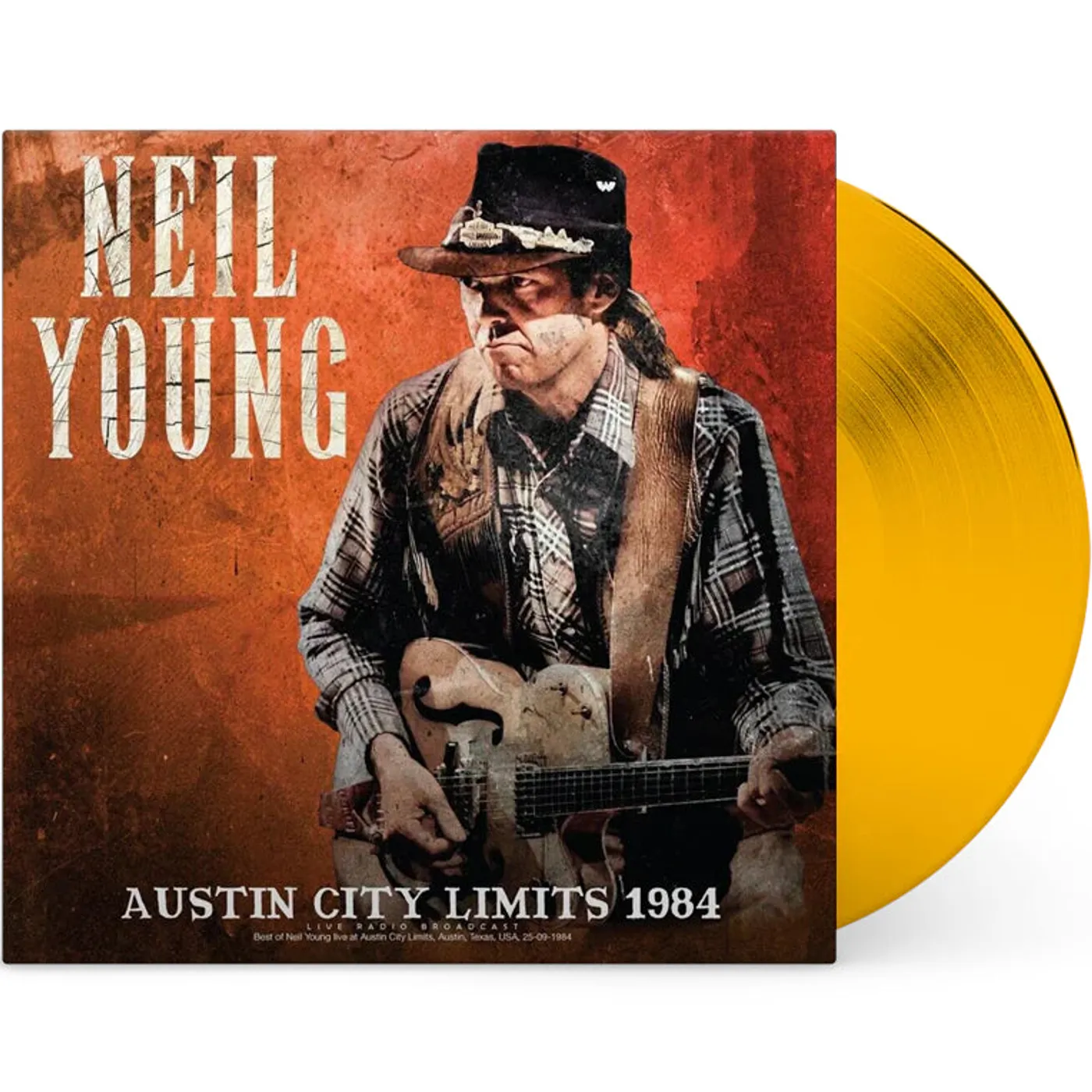 Neil Young LP - Austin City Limits 1984 (Yellow Transparent Vinyl)
