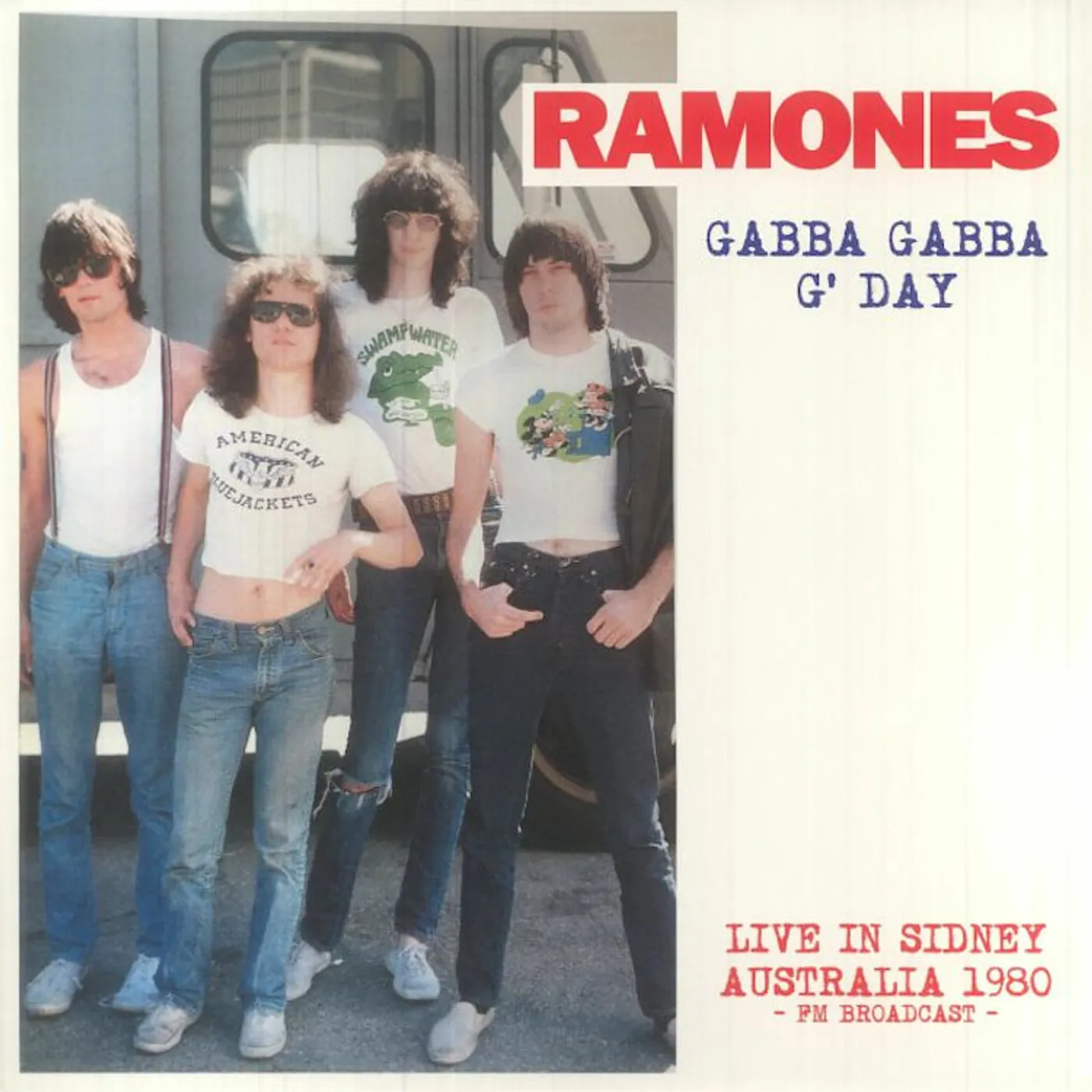 Ramones LP - Gabba Gabba G' Day: Live In Sidney Australia - Fm Broadcast (Pink Vinyl)