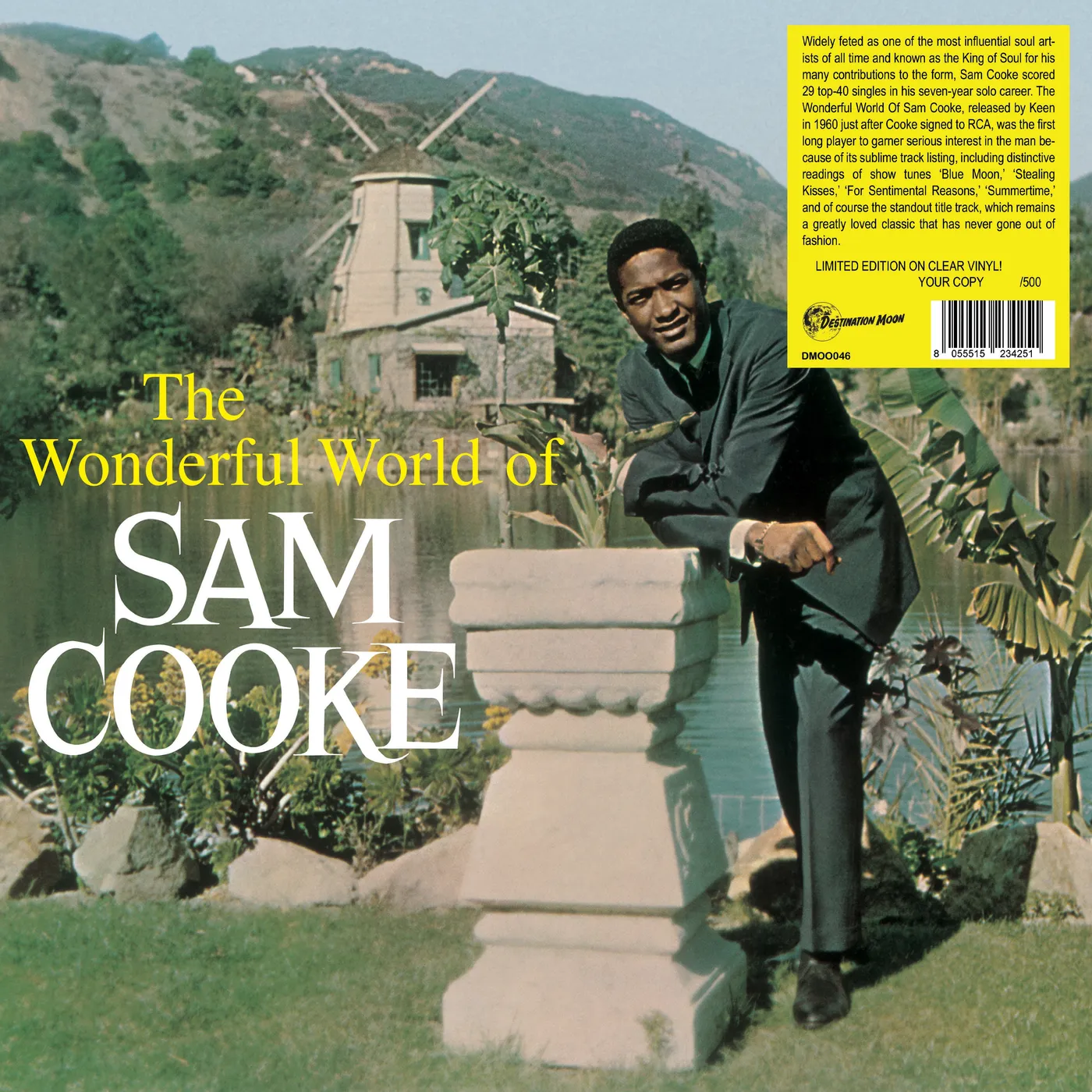 Sam Cooke LP - The Wonderful World Of Sam Cooke (Numbered Edition) (Clear Vinyl)