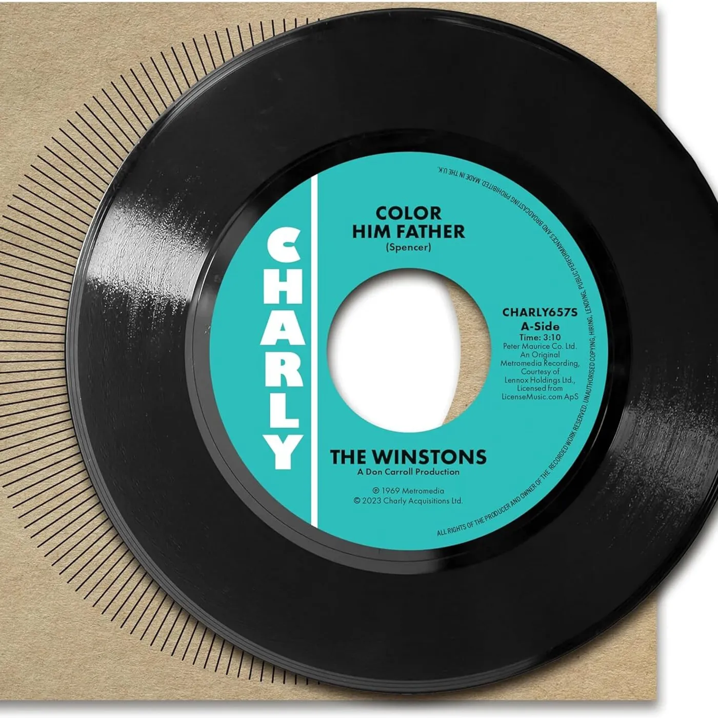 Winstons / Razzy LP - Colour Him Father / I Hate Hate (Vinyl)