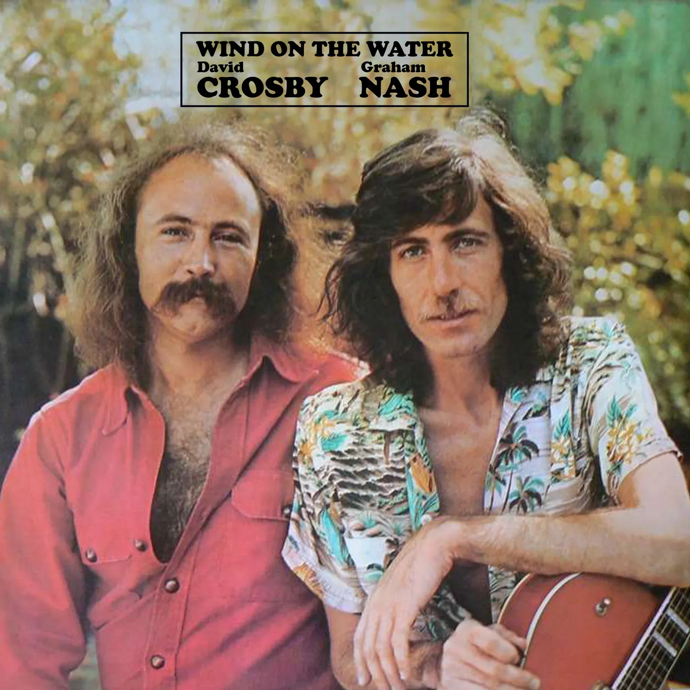 Crosby & Nash LP - Wind On The Water (Remastered Edition) (Orange Vinyl)