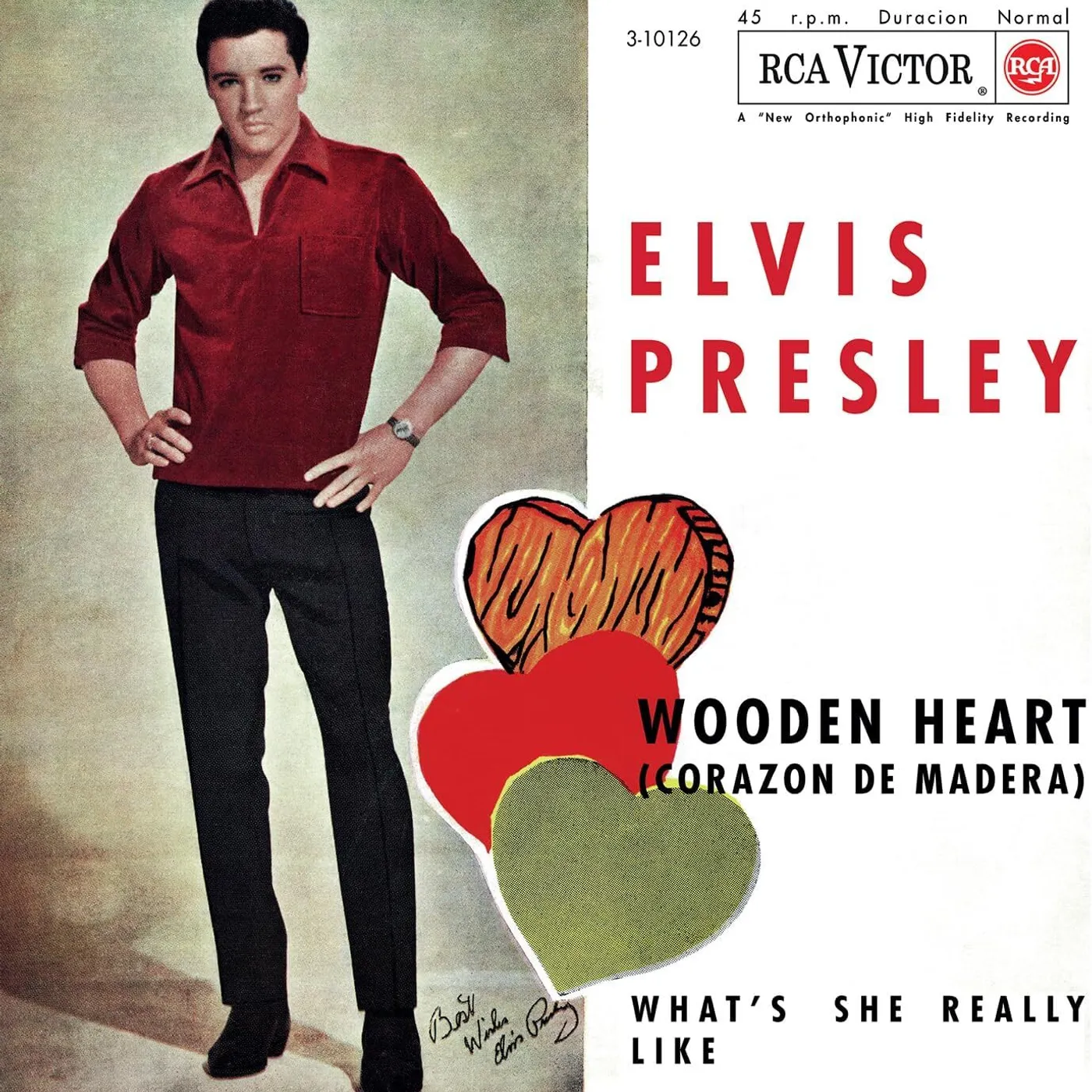 Elvis Presley LP - Ep Etranger No. 10 - Wooden Heart (Spain) (Vinyl)