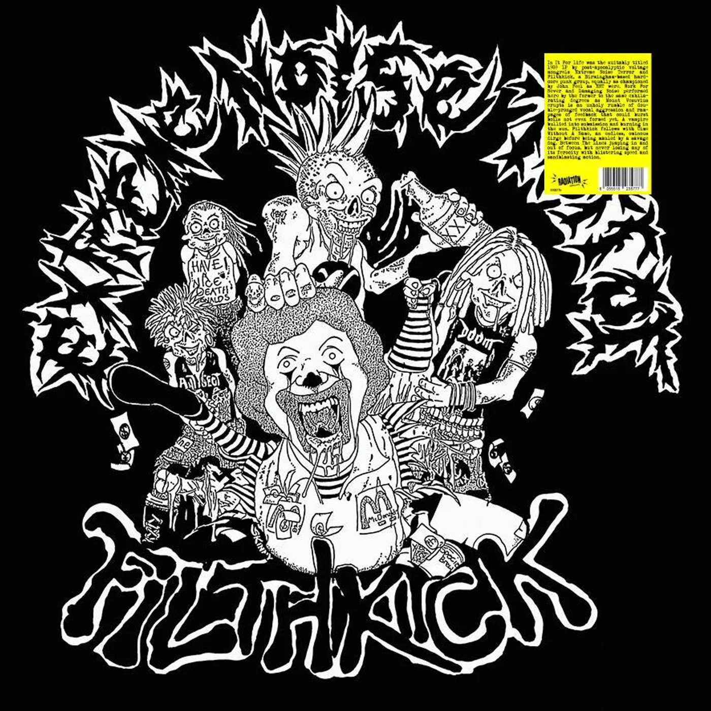 Extreme Noise Terror / Filtkick LP - In It For Life (Vinyl)