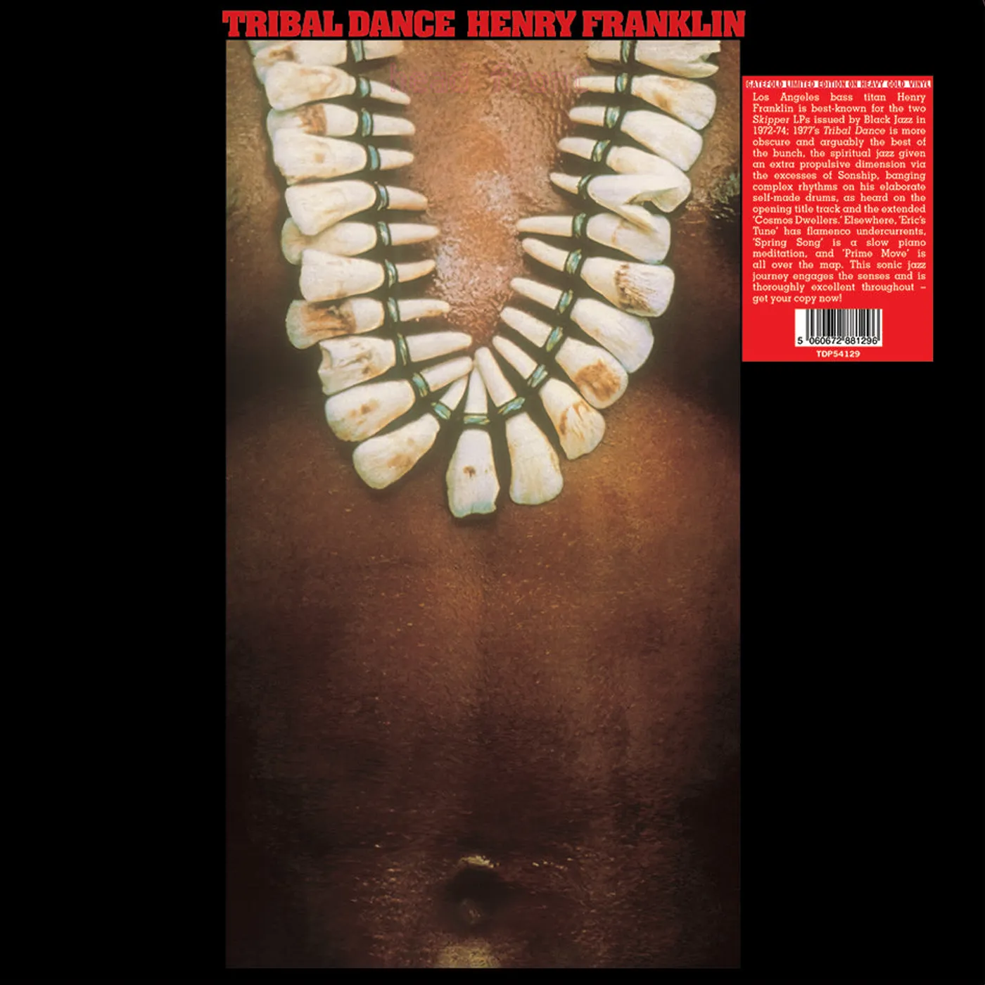 Henry Franklin LP - Trible Dance (Gold Vinyl)