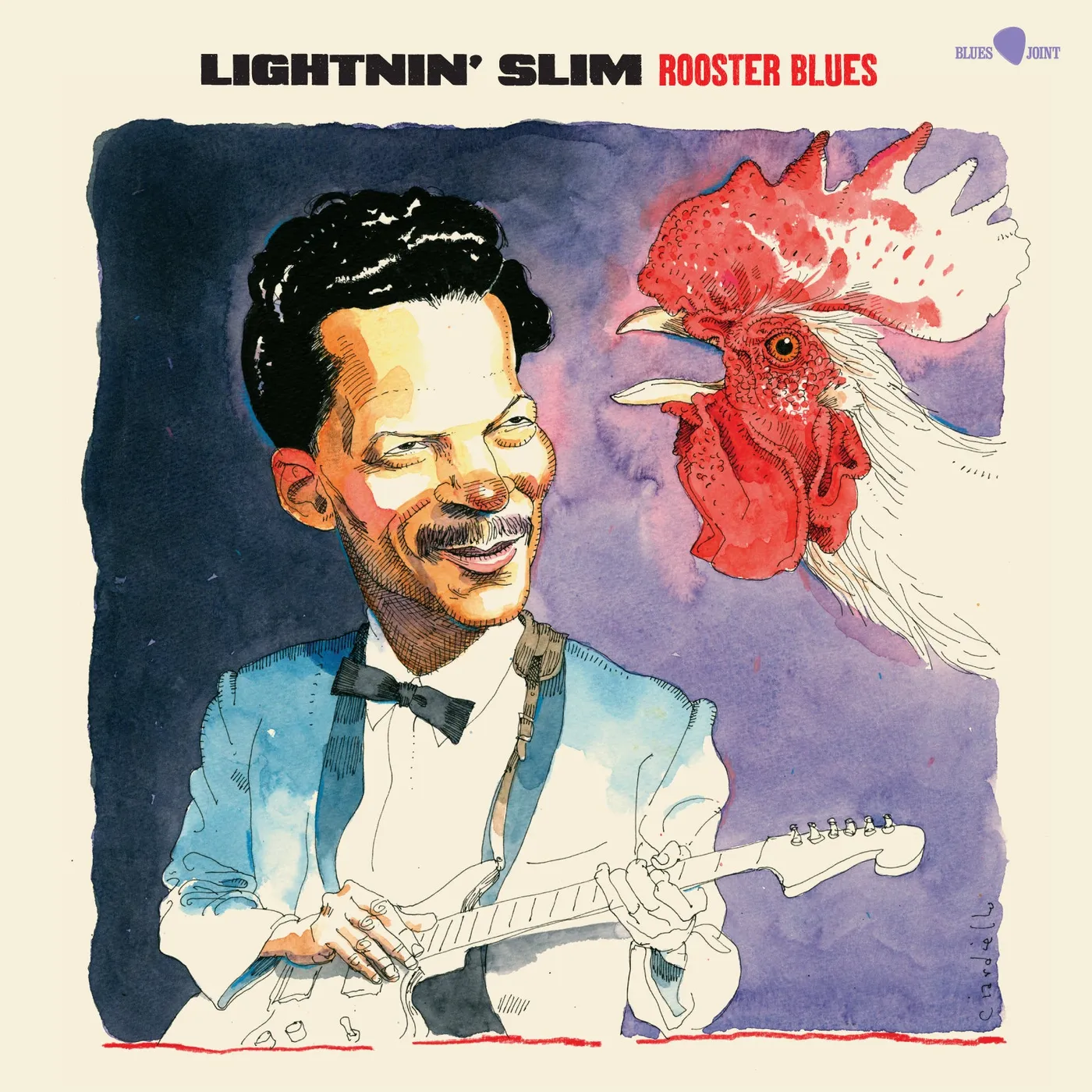 Lightnin' Slim LP - Rooster Blues (+6 Bonus Tracks) (Limited Edition) (Vinyl)
