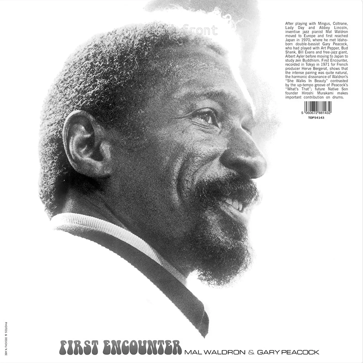 Mal Waldron & Gary Peacock LP - First Encounter (Vinyl)