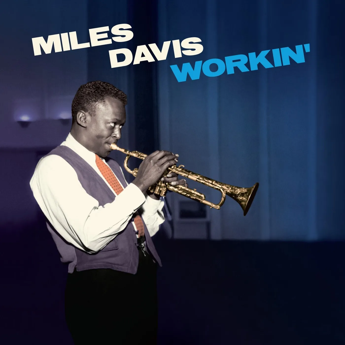 Miles Davis LP - Workin' (+2 Bonus Tracks) (Limited Blue Vinyl)