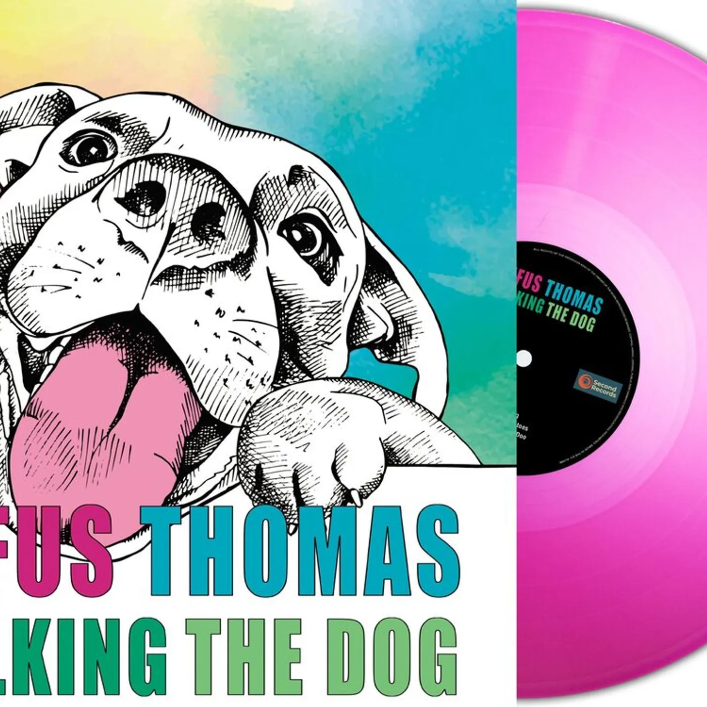 Rufus Thomas LP - Walking The Dog (Pink Vinyl)