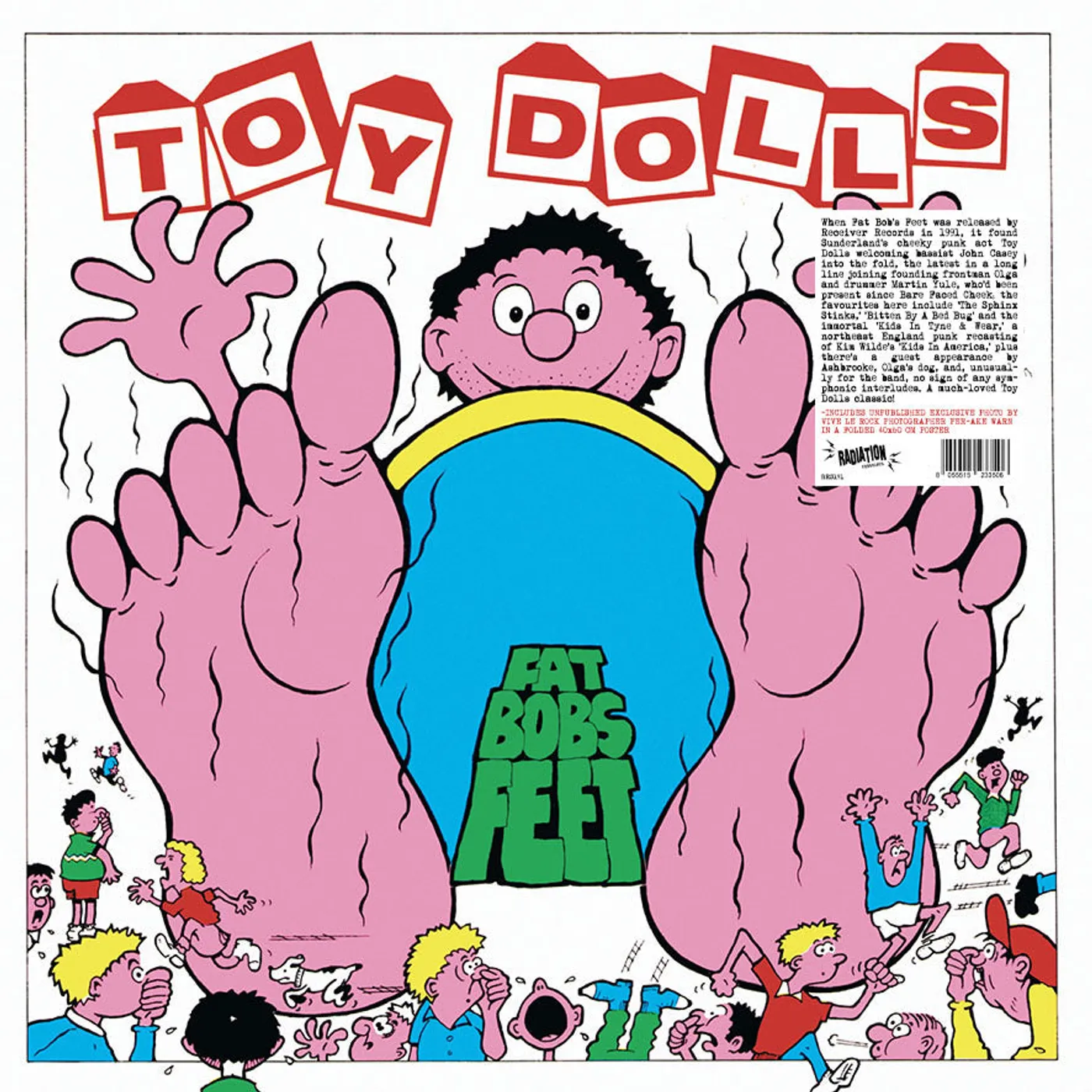 The Toy Dolls LP - Fat Bobs Feet (+Poster)
