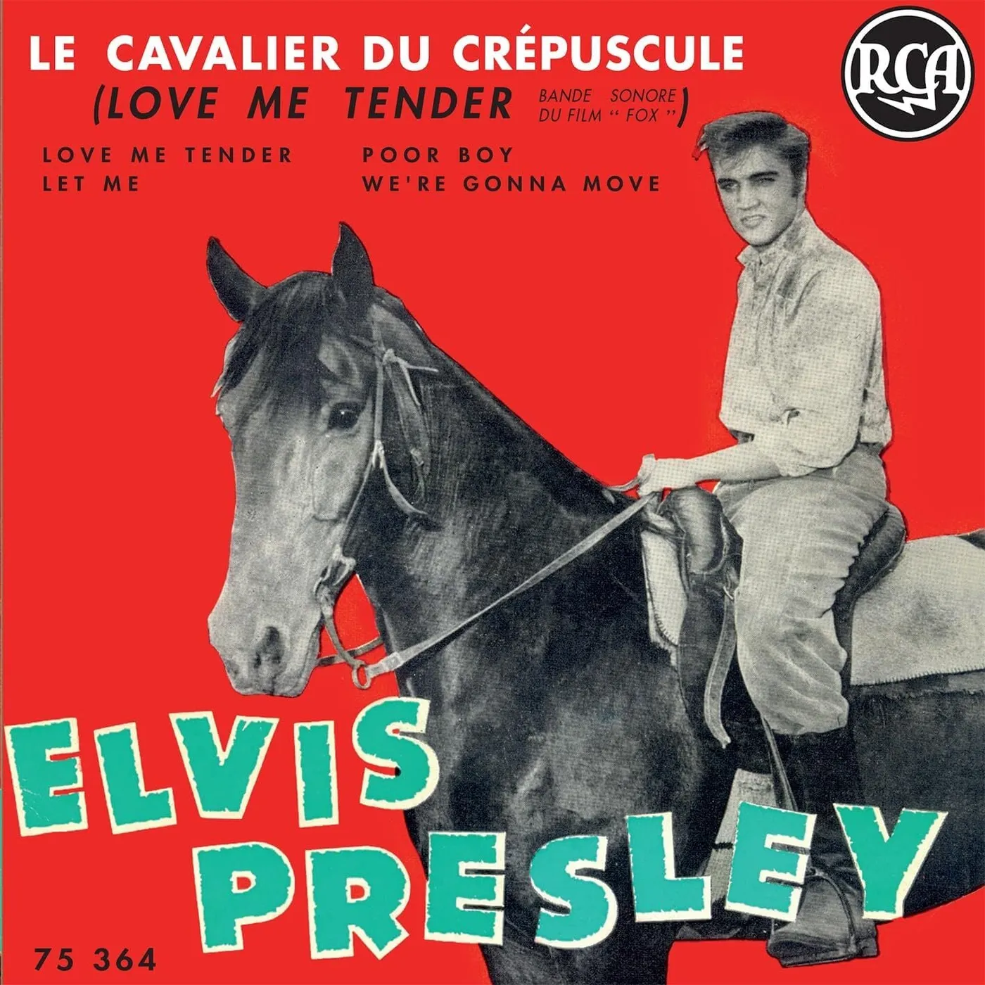 Elvis Presley LP - Ep Etranger No. 11 - Le Cavalier Du Crepuscule (France) (Red Vinyl)