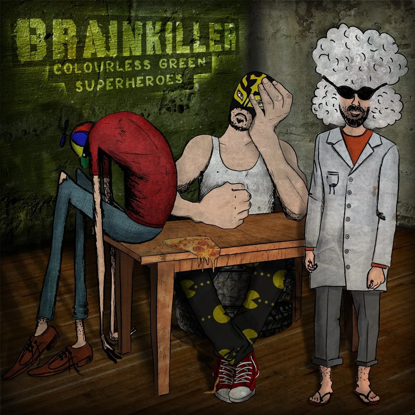 Brainkiller LP - Colourless Green Superheroes (Vinyl)