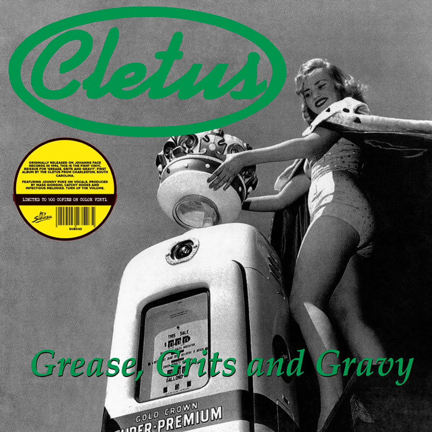 Cletus LP - Grease. Grits And Gravy (Coloured Vinyl)
