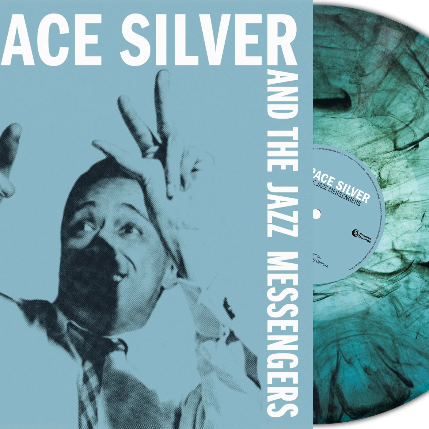 Horace Silver And The Jazz Messengers LP - Horace Silver And The Jazz Messengers (Turquoise Marble Vinyl)