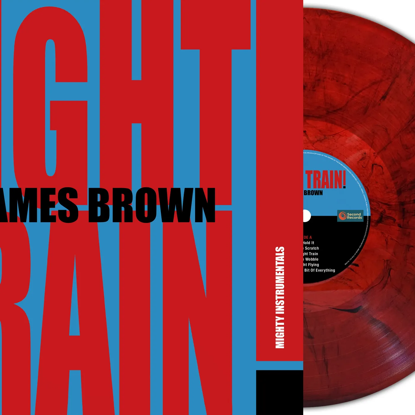 James Brown LP - Night Train (Red Marble Vinyl)