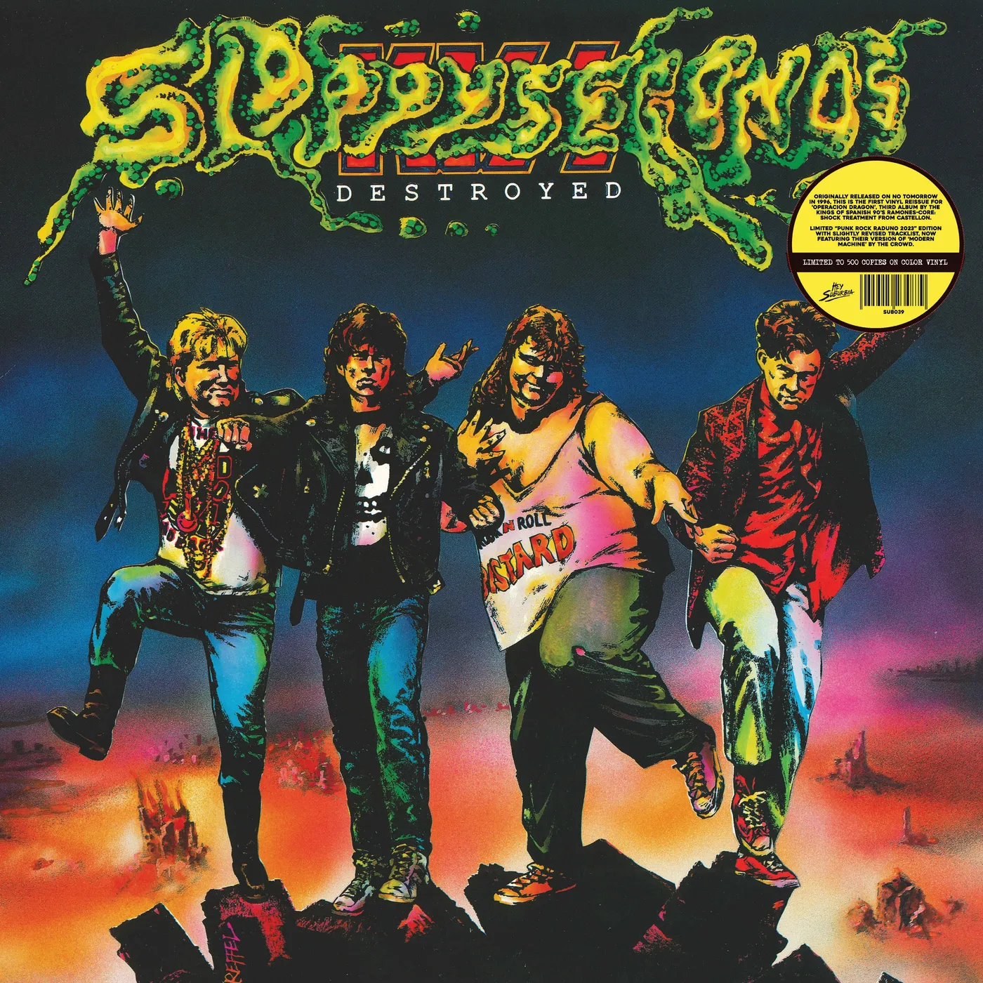 Sloppy Seconds Knock Yer Block Off! Vinyl Record