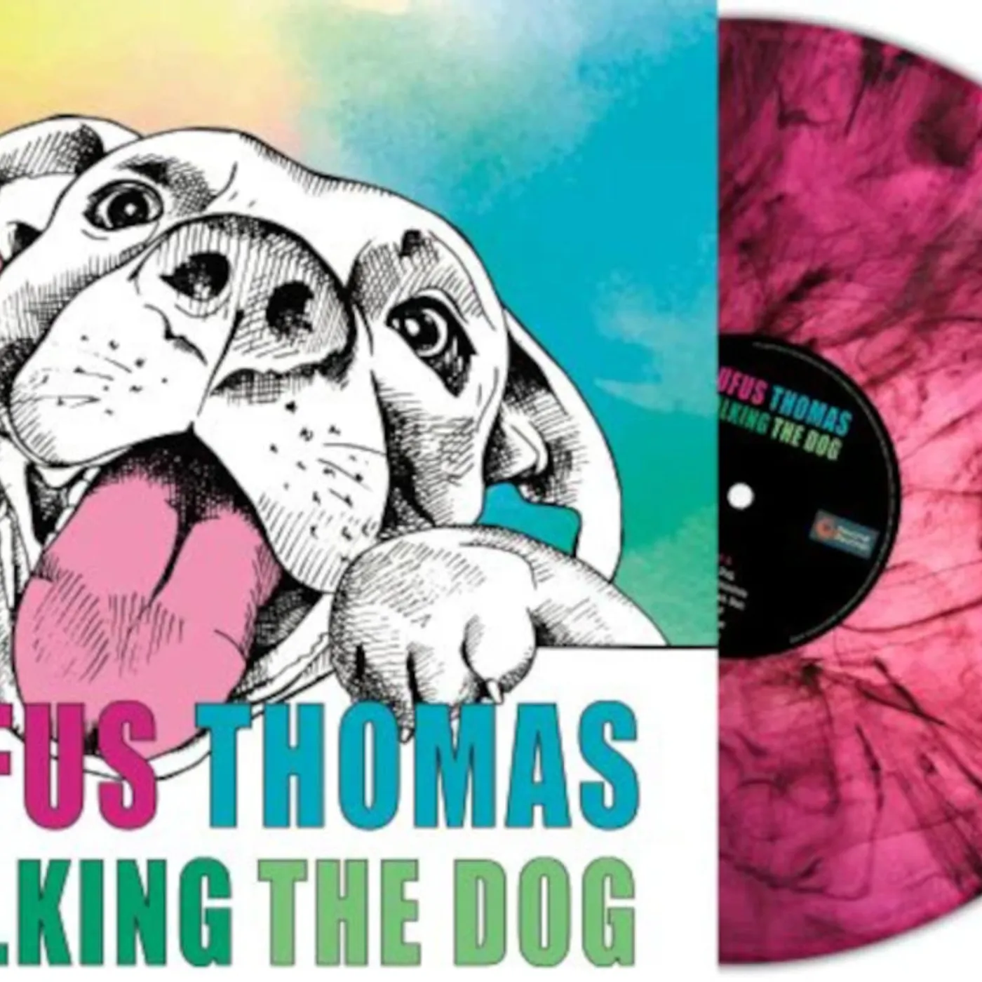 Rufus Thomas LP - Walking The Dog (Magenta Marble Vinyl)