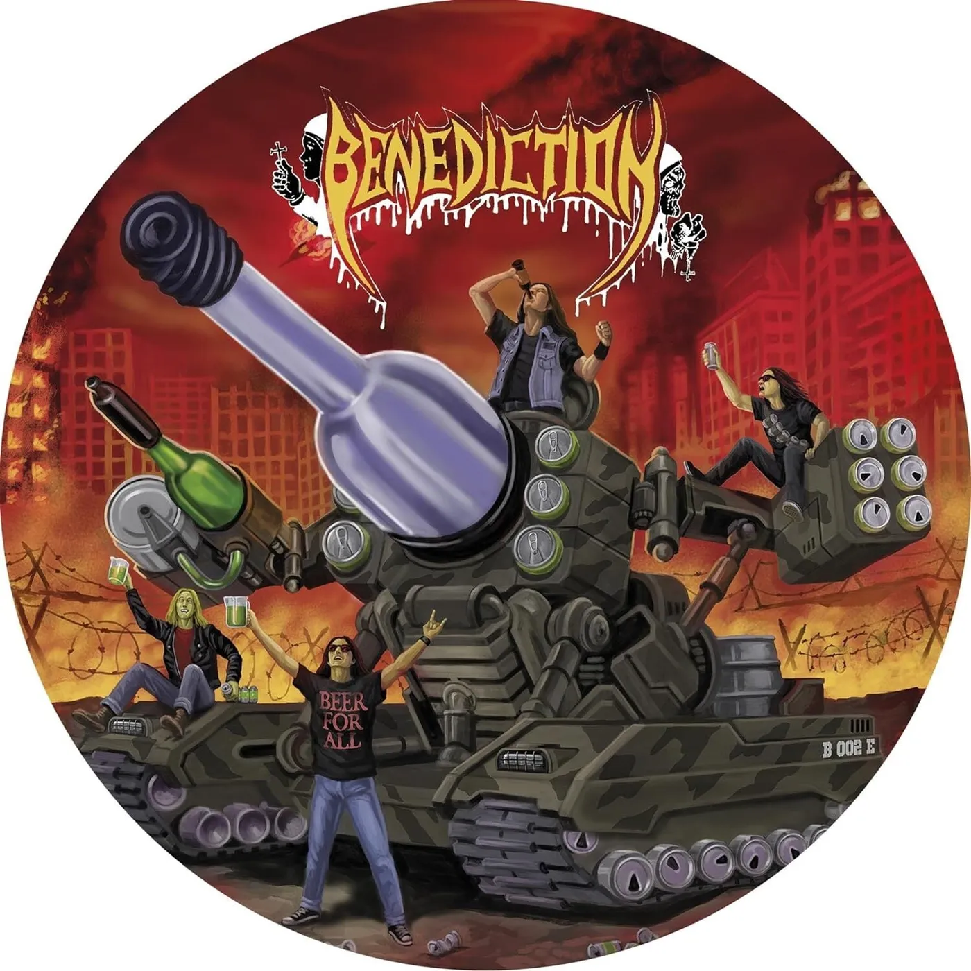 Benediction LP - Benediction (Picture Disc) (Vinyl)