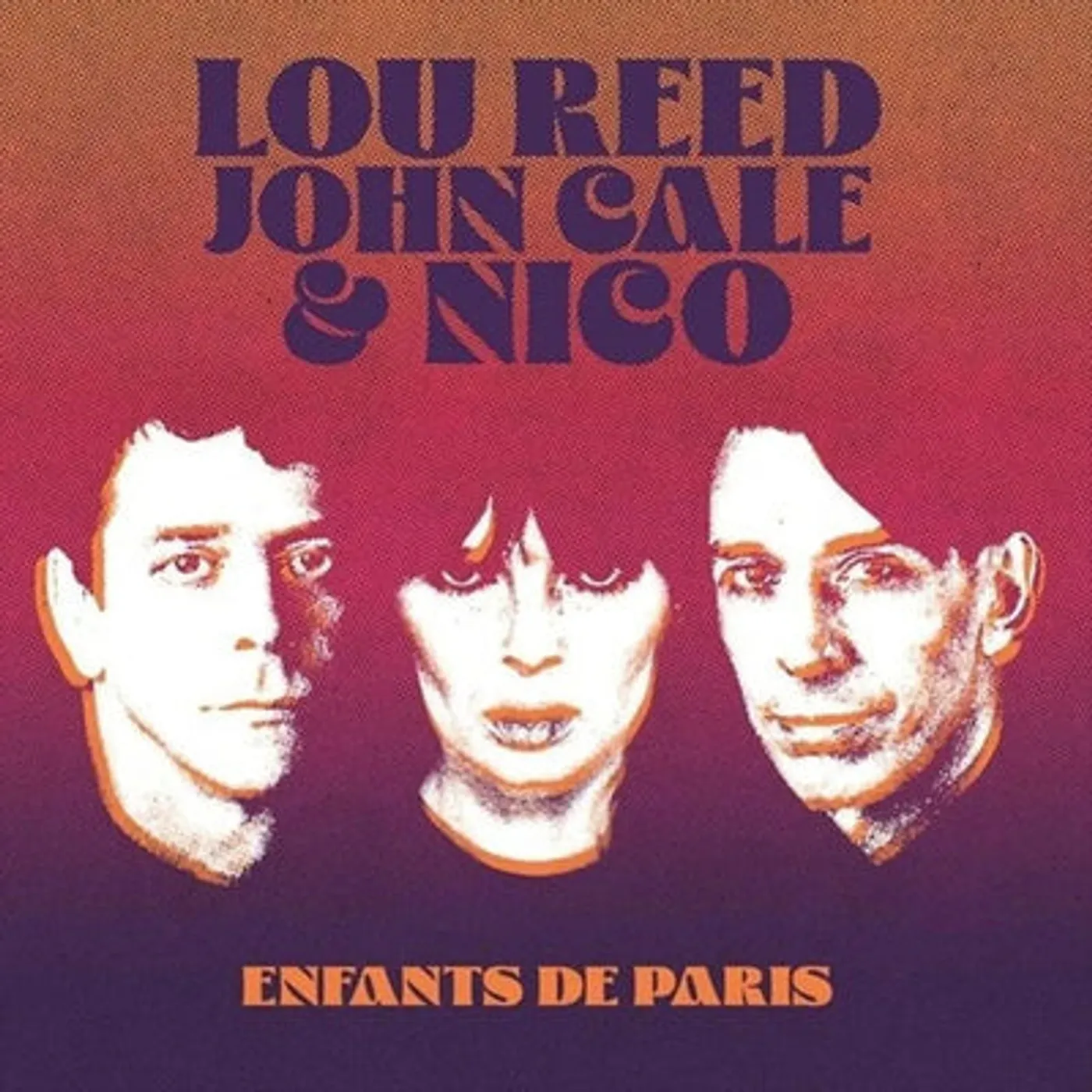 Lou Reed / John Cale / Nico LP - Enfants De Paris: Live At Bataclan. Paris. 1972 (Coloured Vinyl)