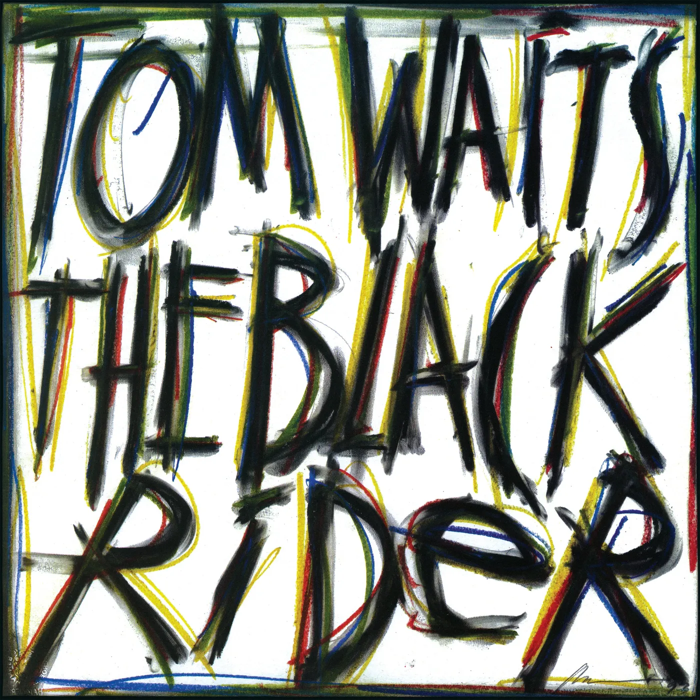 Tom Waits LP - The Black Rider (Vinyl)