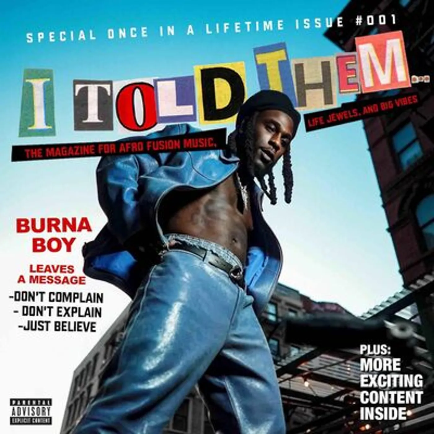 Burna Boy LP - I Told Them... (Vinyl)