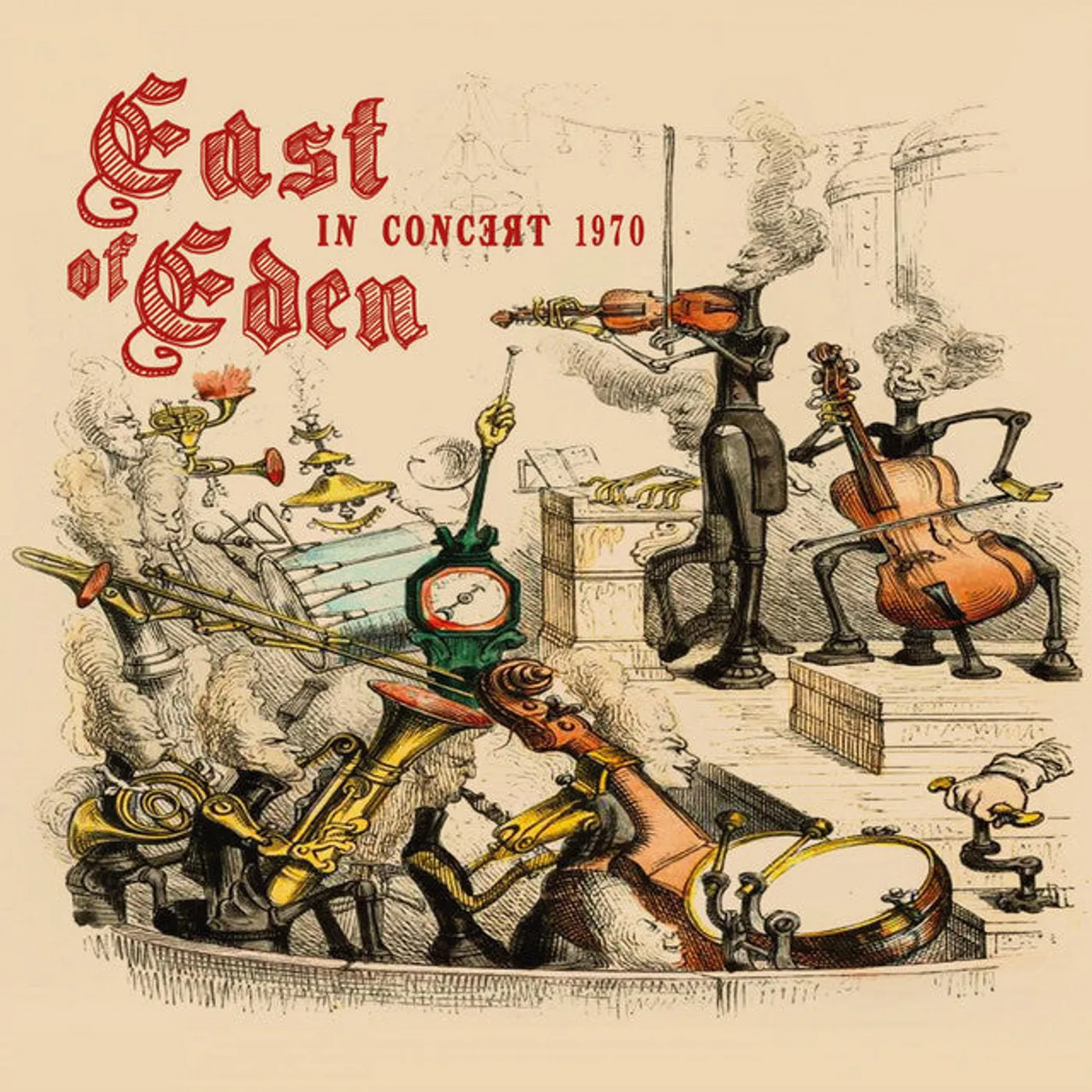 East Of Eden LP - In Concert 1970 (Red Vinyl)