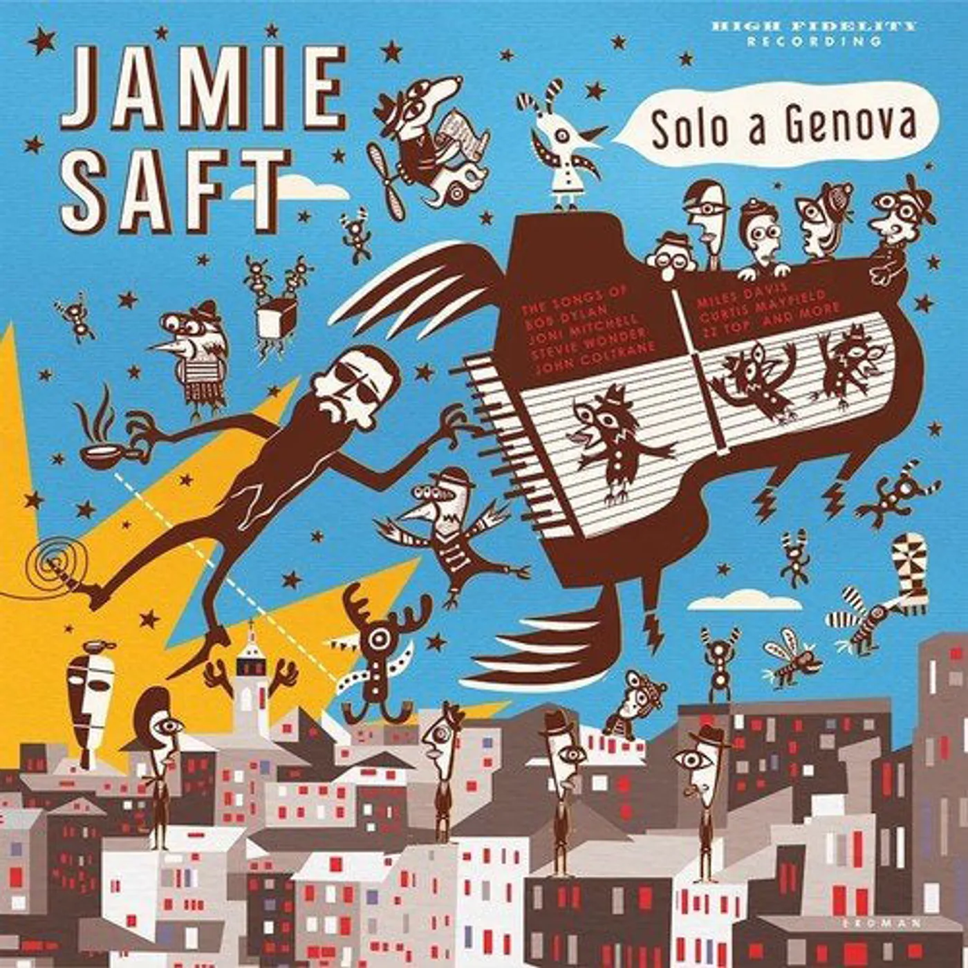Jamie Saft LP - Solo A Genova (Vinyl)