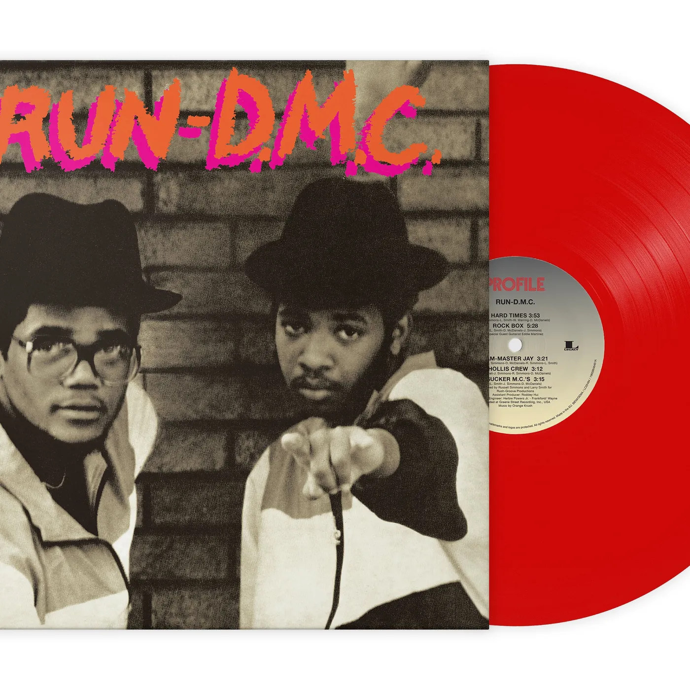 Run DMC LP - Run-Dmc (Red Vinyl)