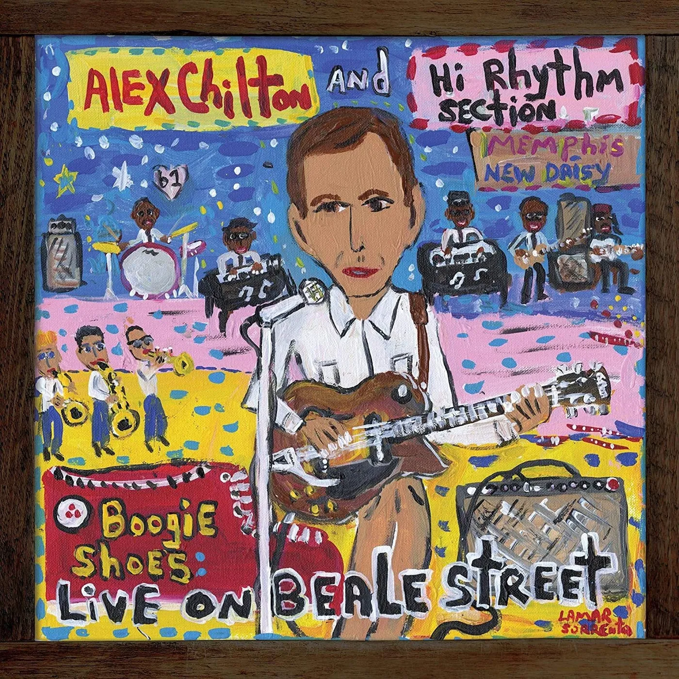 Alex Chilton And Hi Rhythm Section LP - Boogie Shoes: Live On Beale Street (Vinyl)