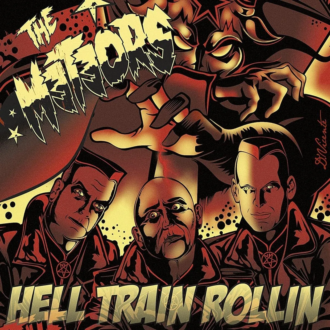 The Meteors LP - Hell Train Rollin' (Vinyl)