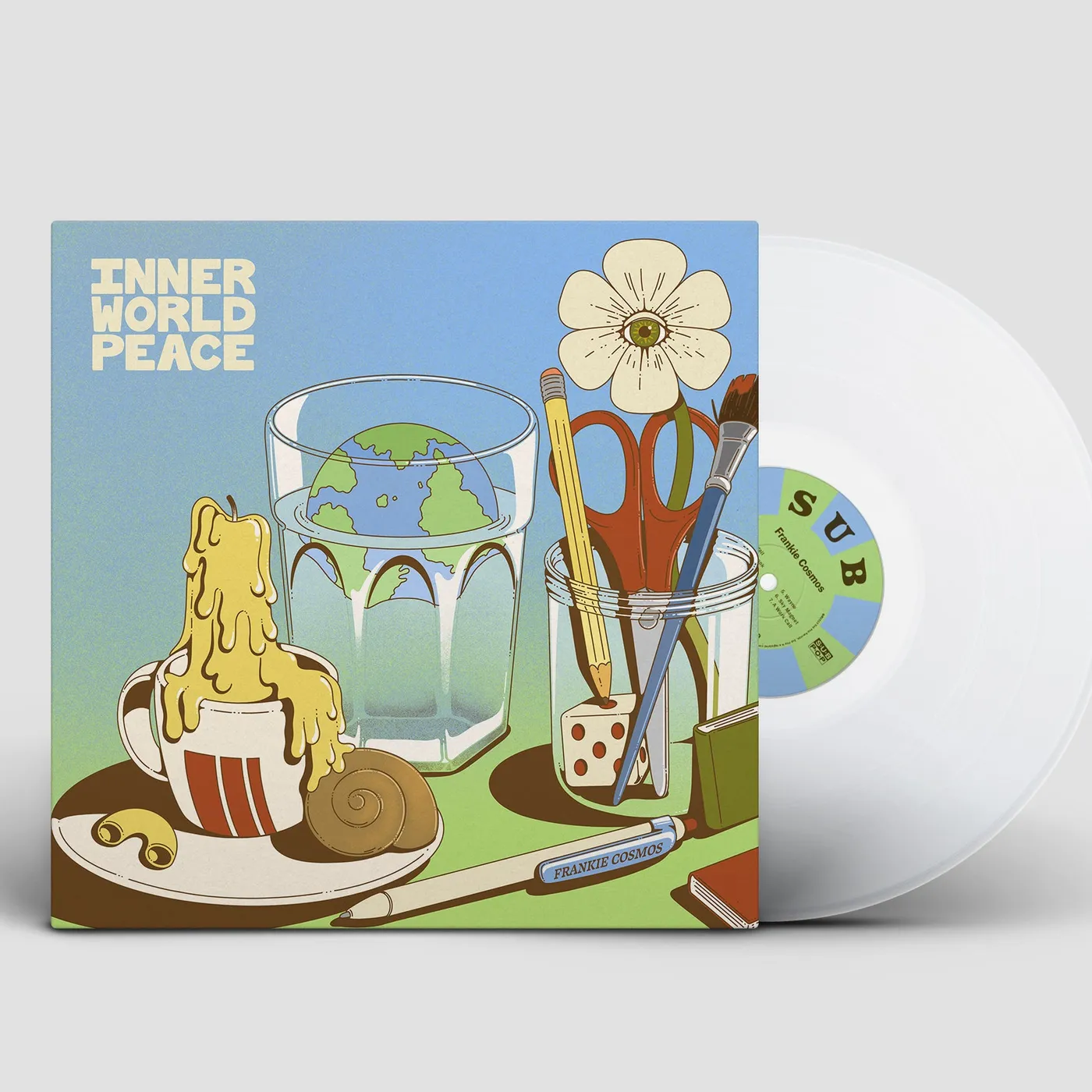 Frankie Cosmos LP - Inner World Peace (Clear Vinyl)