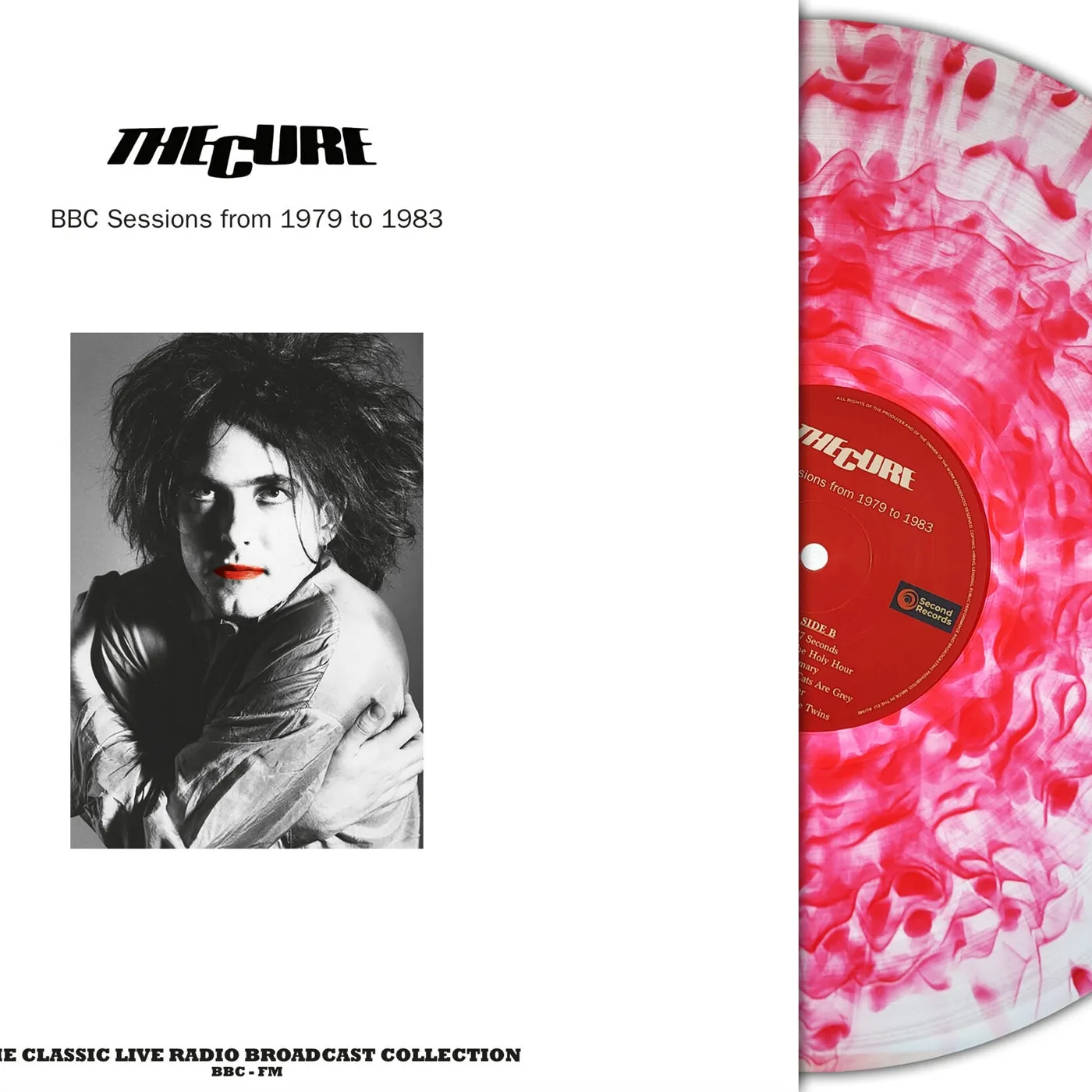 The Cure LP - Bbc Sessions 1979-1983 (Red Cloudy Vinyl)