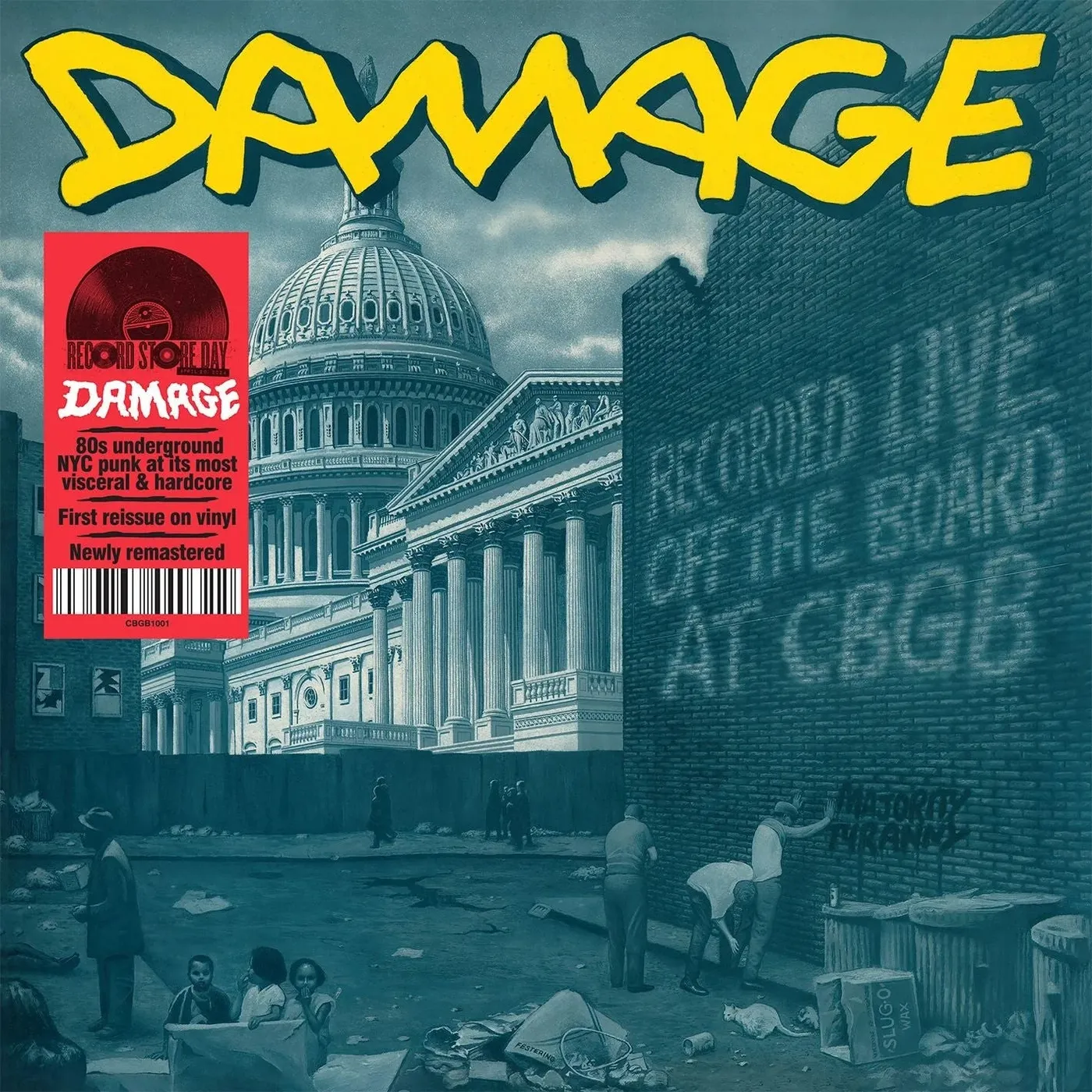 Damage LP - Recorded Live Off The Board At Cbgb (Rsd 2024) (Vinyl)